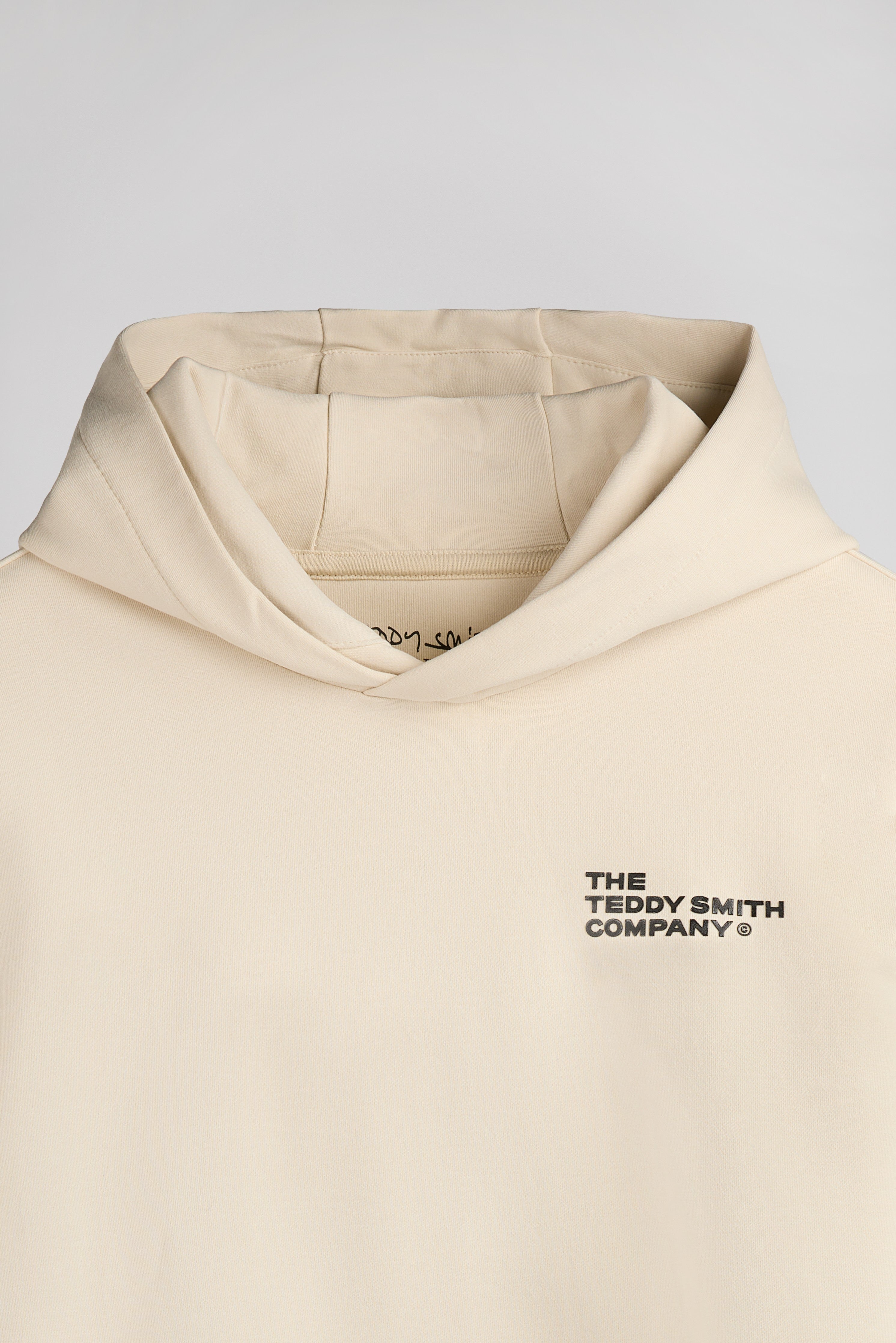 Teddy Smith S-Company Hoody JR sweat crème garçon