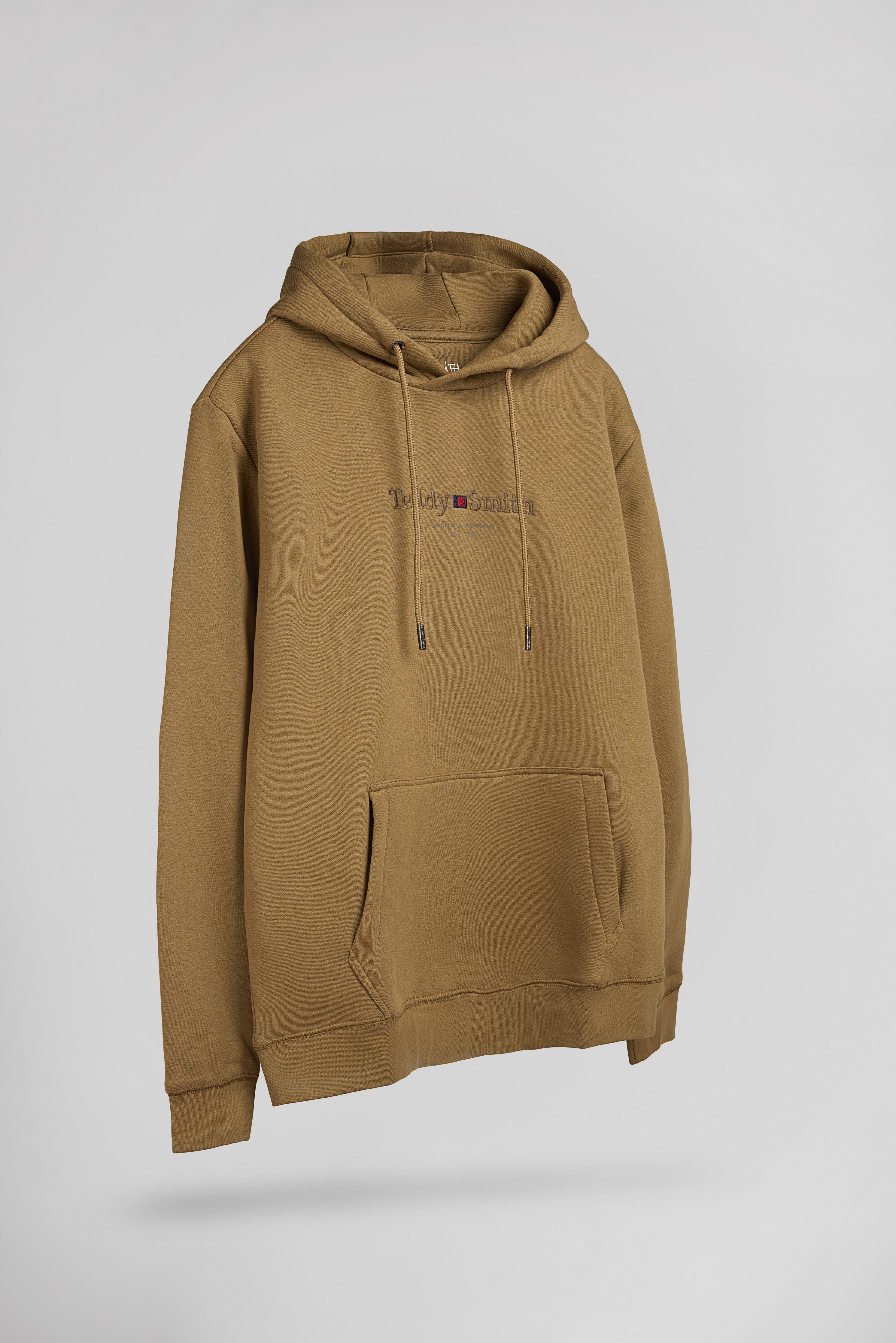 Teddy Smith S-Jim Hoody sweat à capuche noisette kangourou
