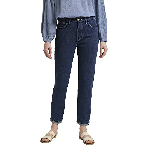 Lee Carol Button Fly Jean boyfriend femme Stone Esme