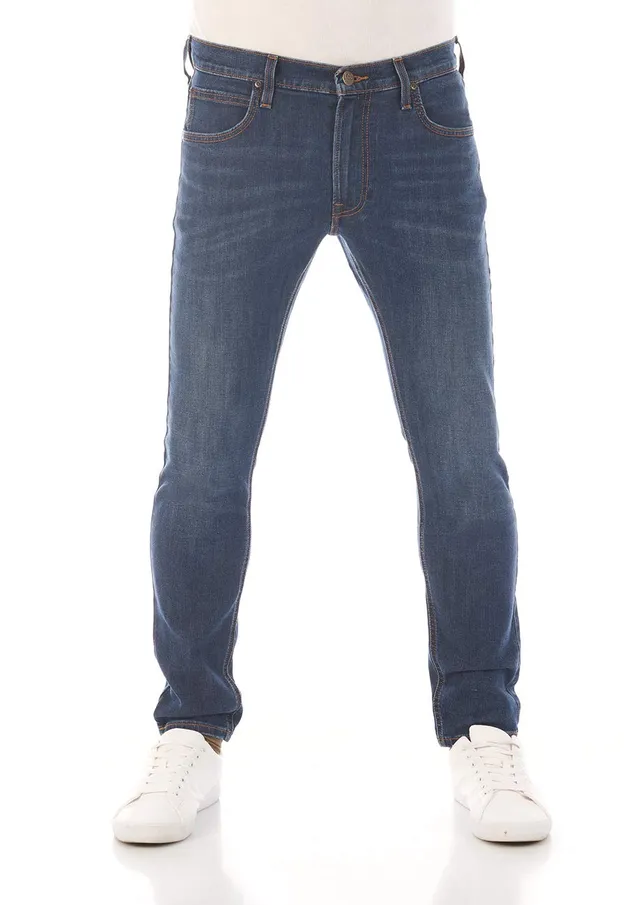 Lee Luke jean homme bleu foncé W31 L34 tapered