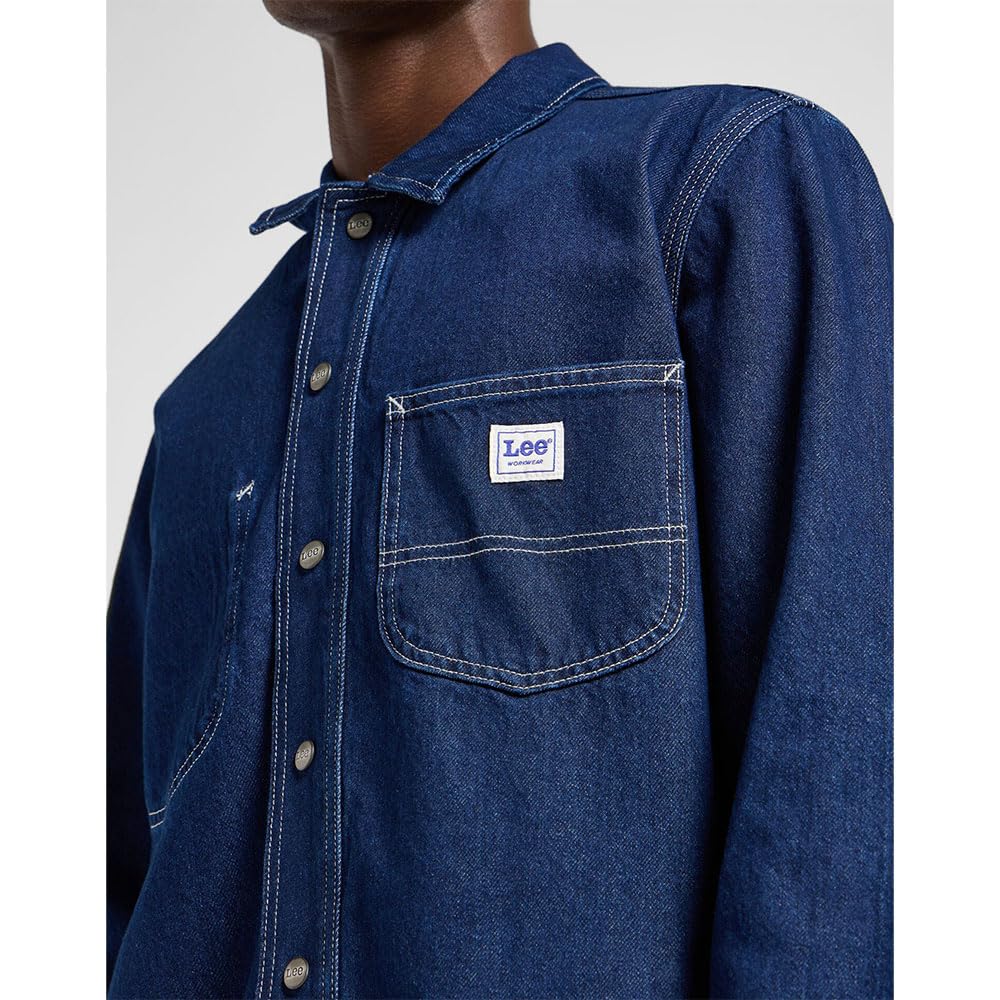 Lee RLX Wrkwear surchemise homme No Break XL denim coton
