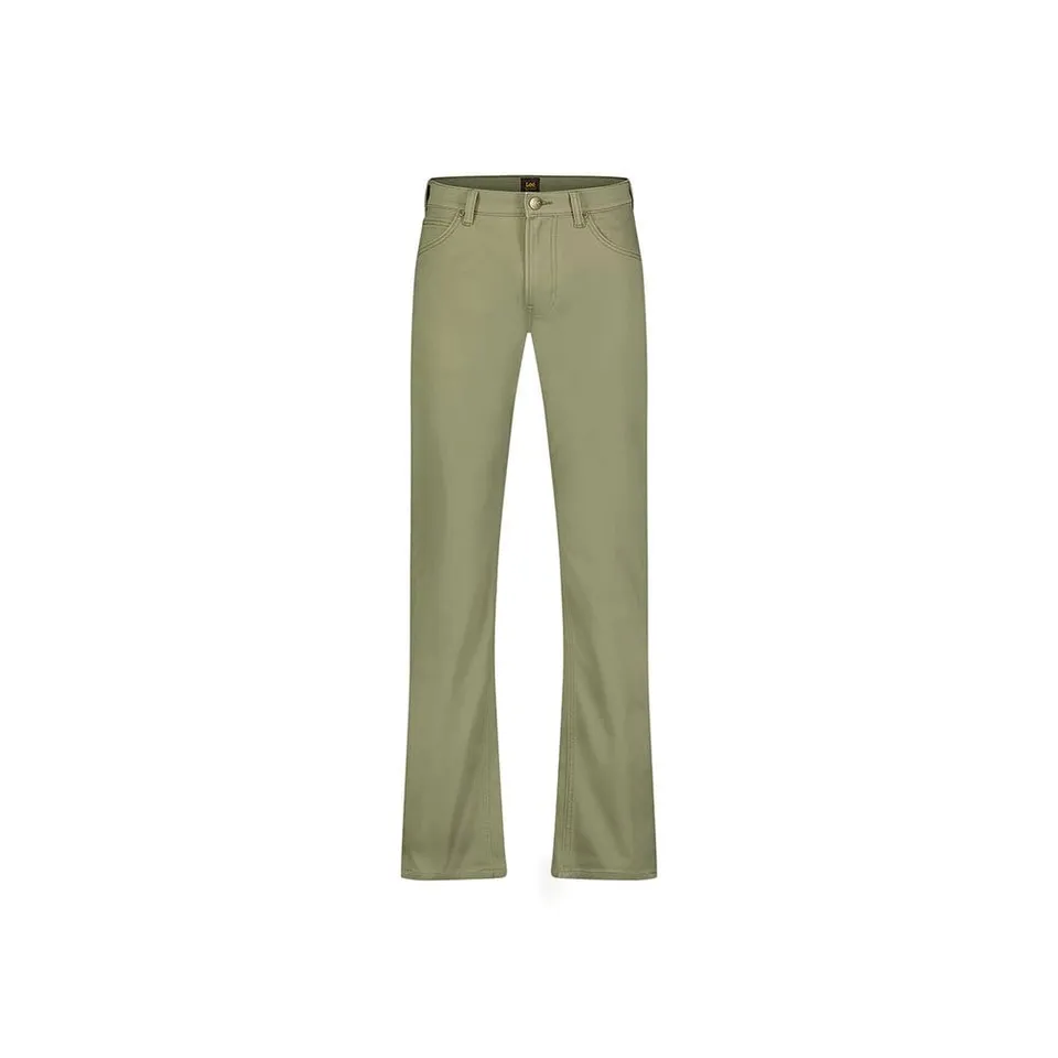 Lee Daren Zip Fly jean homme droit vert taille basse