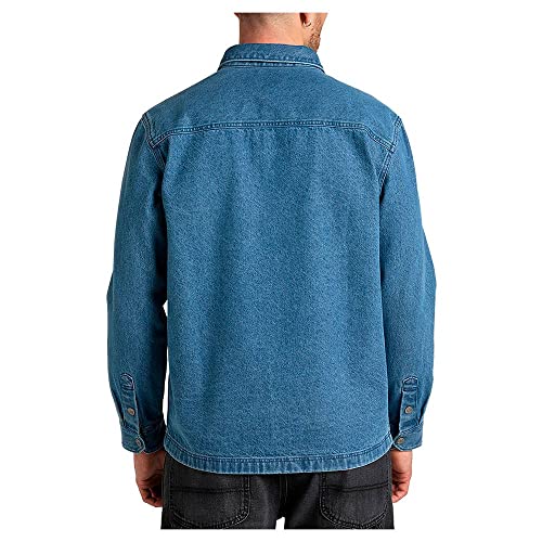 Lee Workwear t-shirt homme marine manches longues