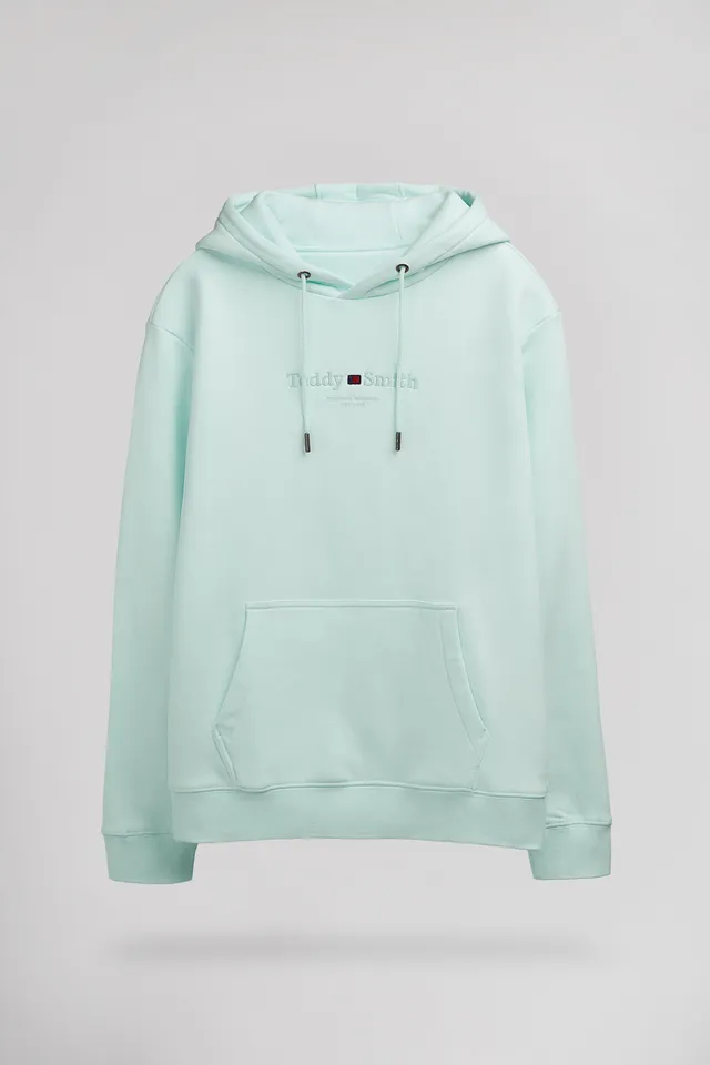Teddy Smith S-Jim Hoody sweat capuche menthol homme