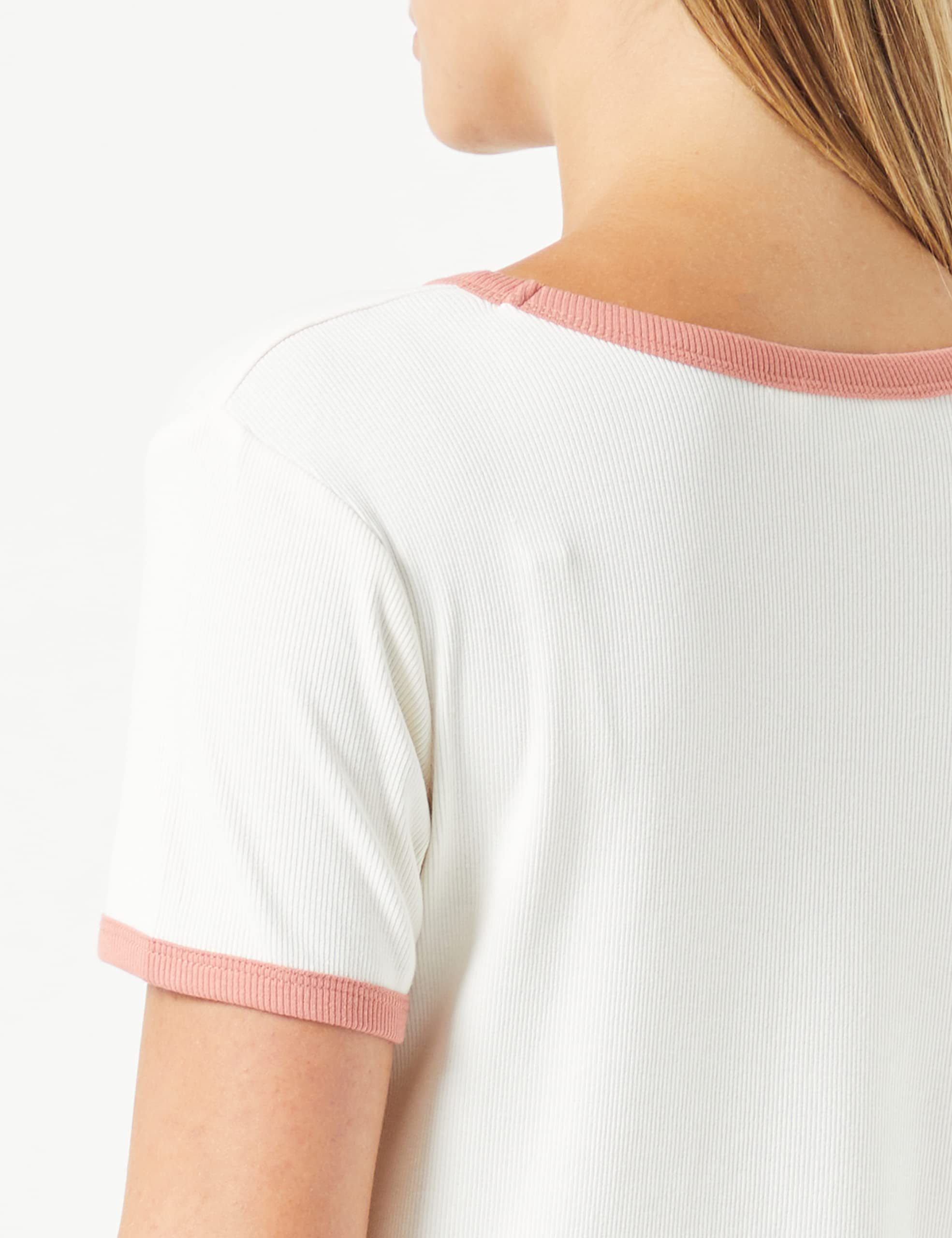 Lee Côtelé SS t-shirt femme taille L ajusté