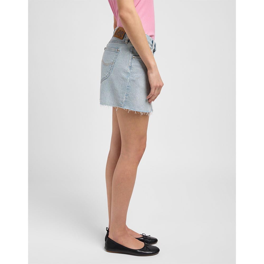 Lee Mini Skirt jupe femme 32W denim