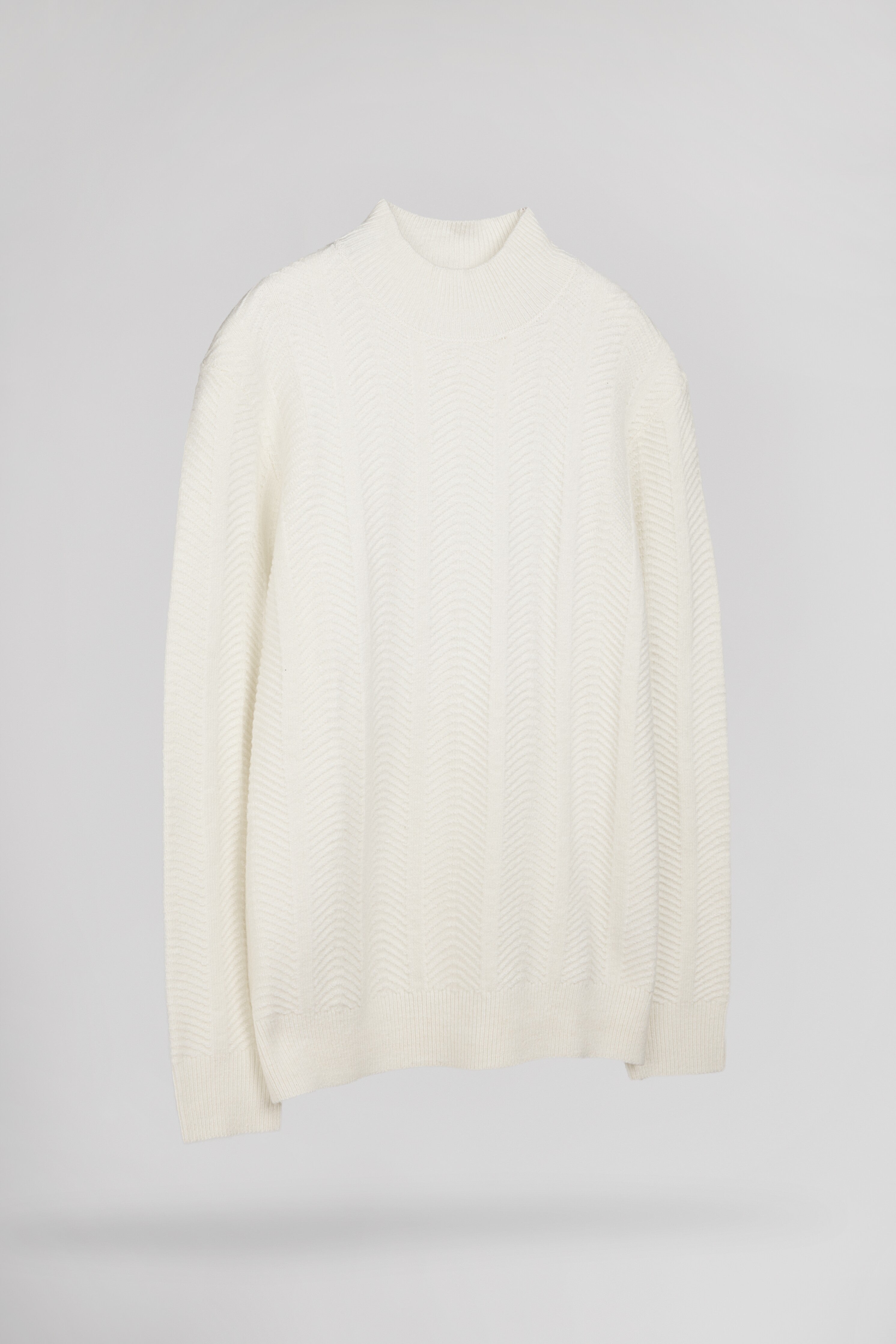Teddy Smith P-Bacary Cream pull col montant crème homme