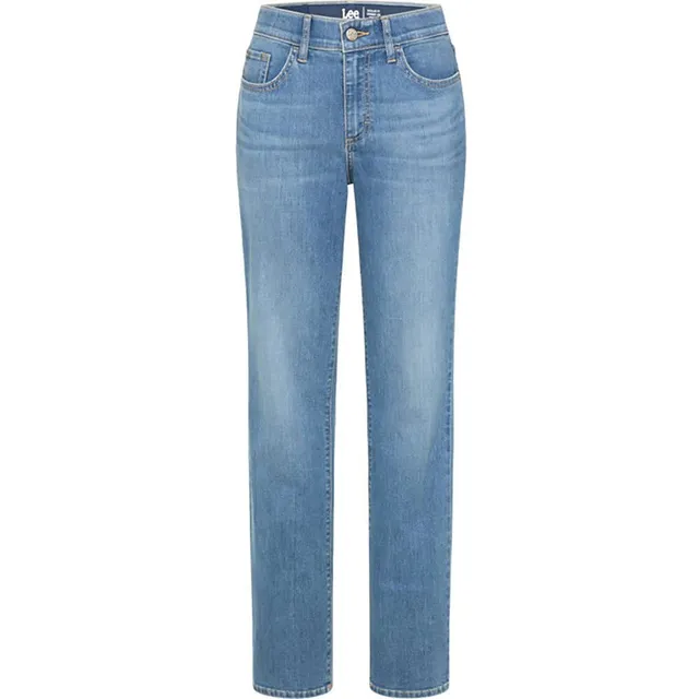 Lee Comfort Straight Jean Boyfriend Femme Bleu