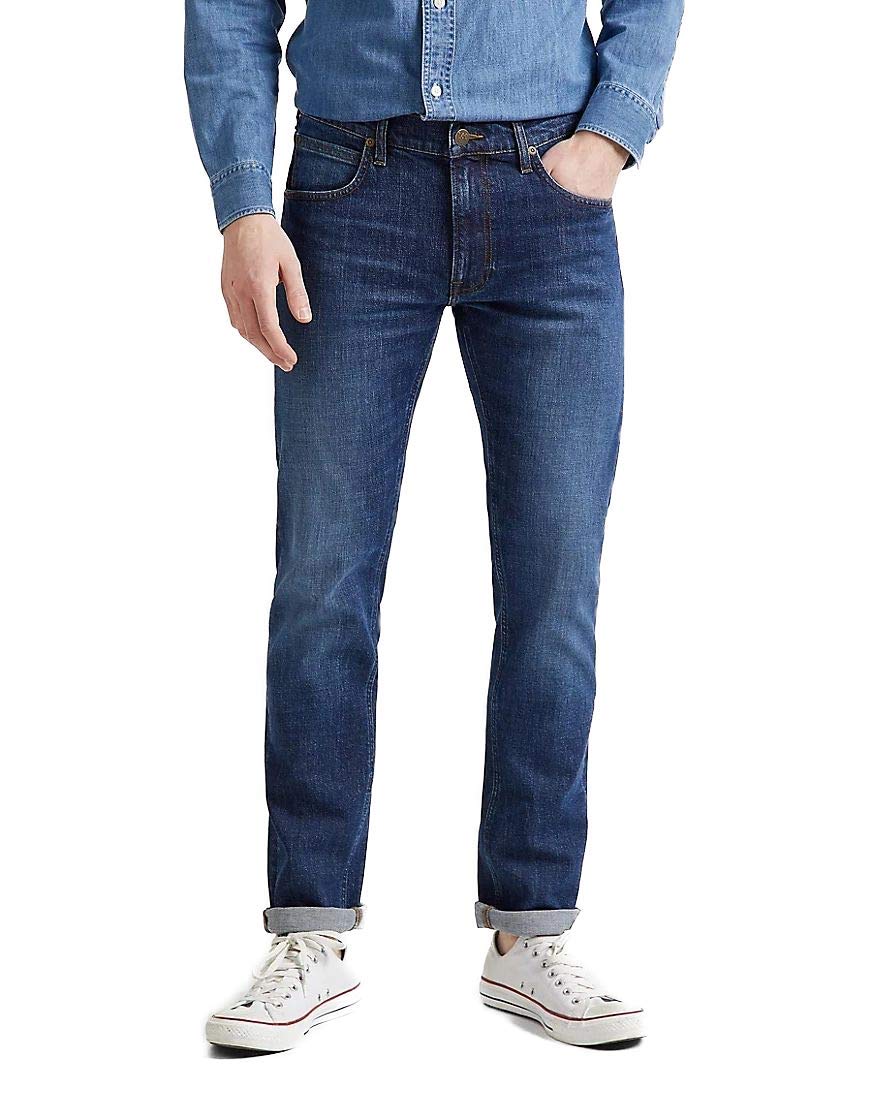 Lee Daren Zip Fly jean homme Mid Foam 34/32 coton