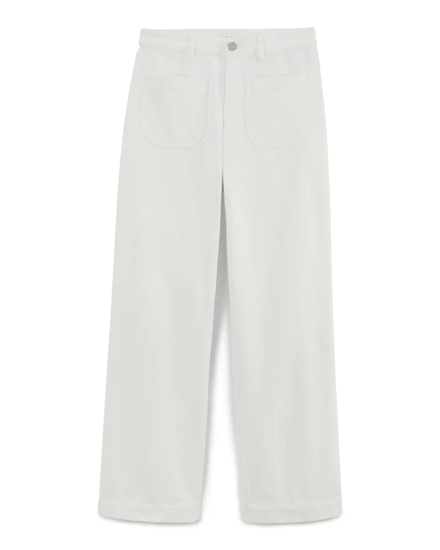 Labdip Samuel White jean taille haute blanc