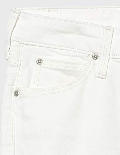 Lee Scarlett Cropped jean femme blanc Rinse 27W/35L