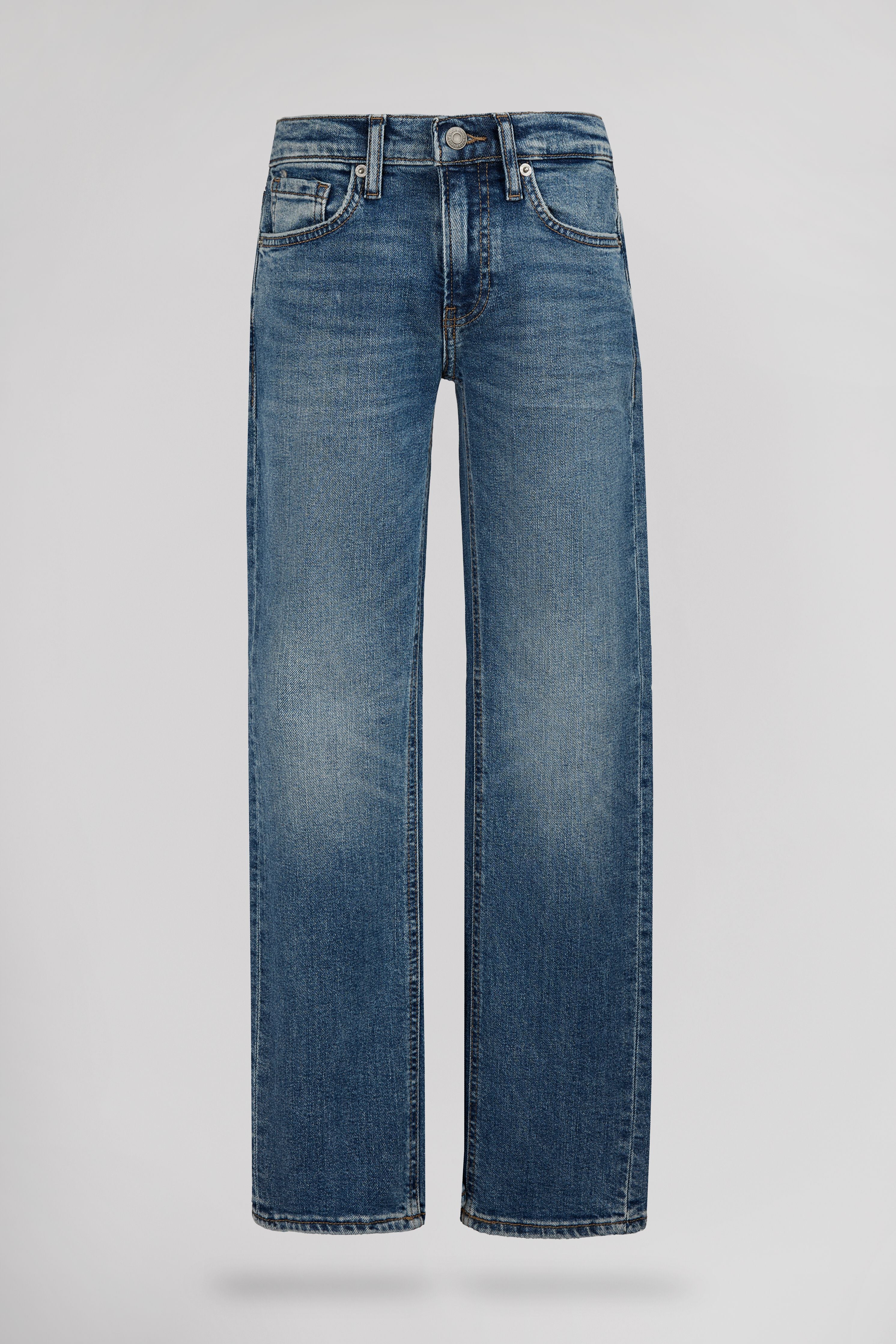 Teddy Smith Straight Boy JR jean droit vintage dark garçon