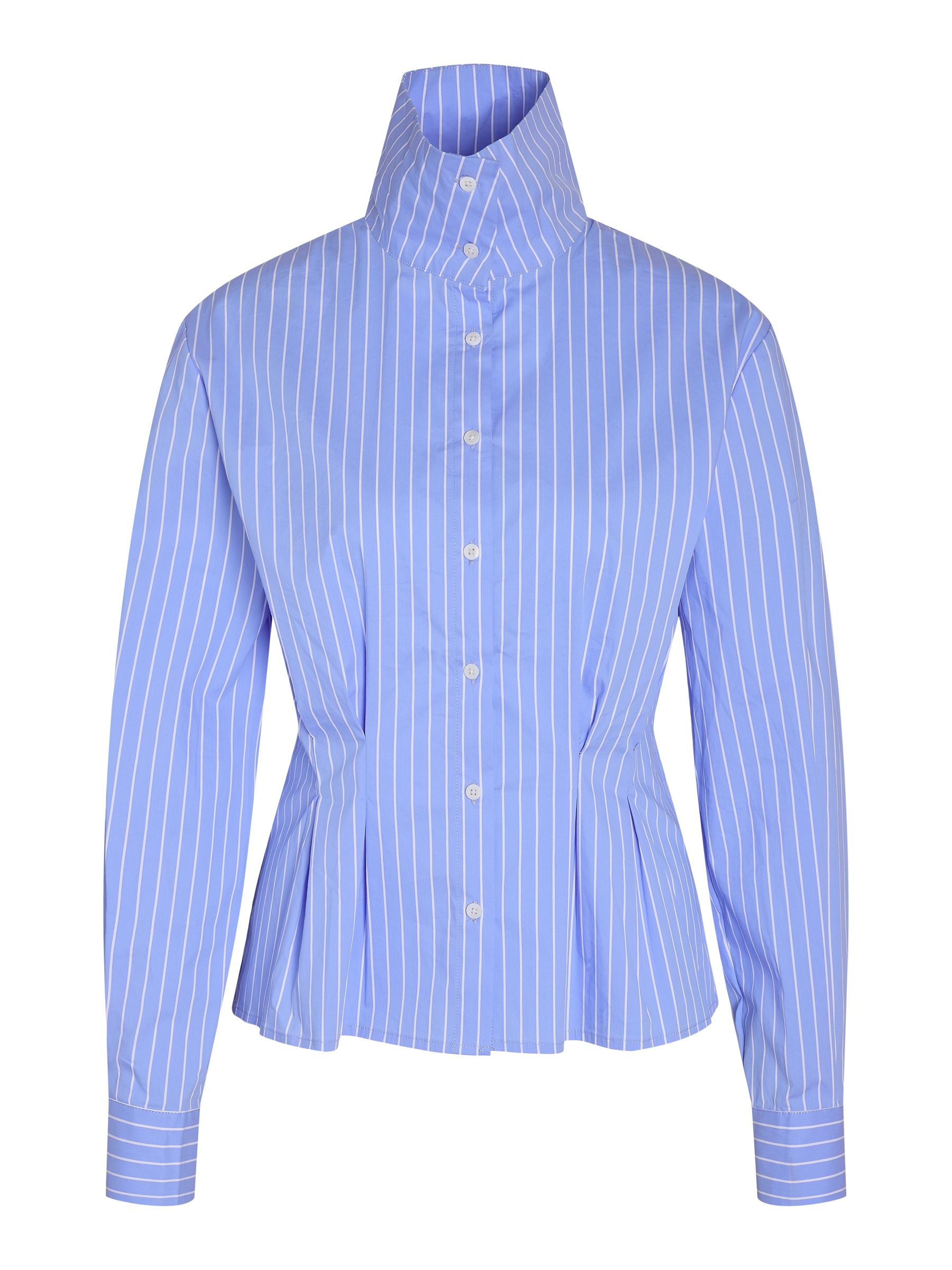 Noisy May chemise rayée slim taille froncée