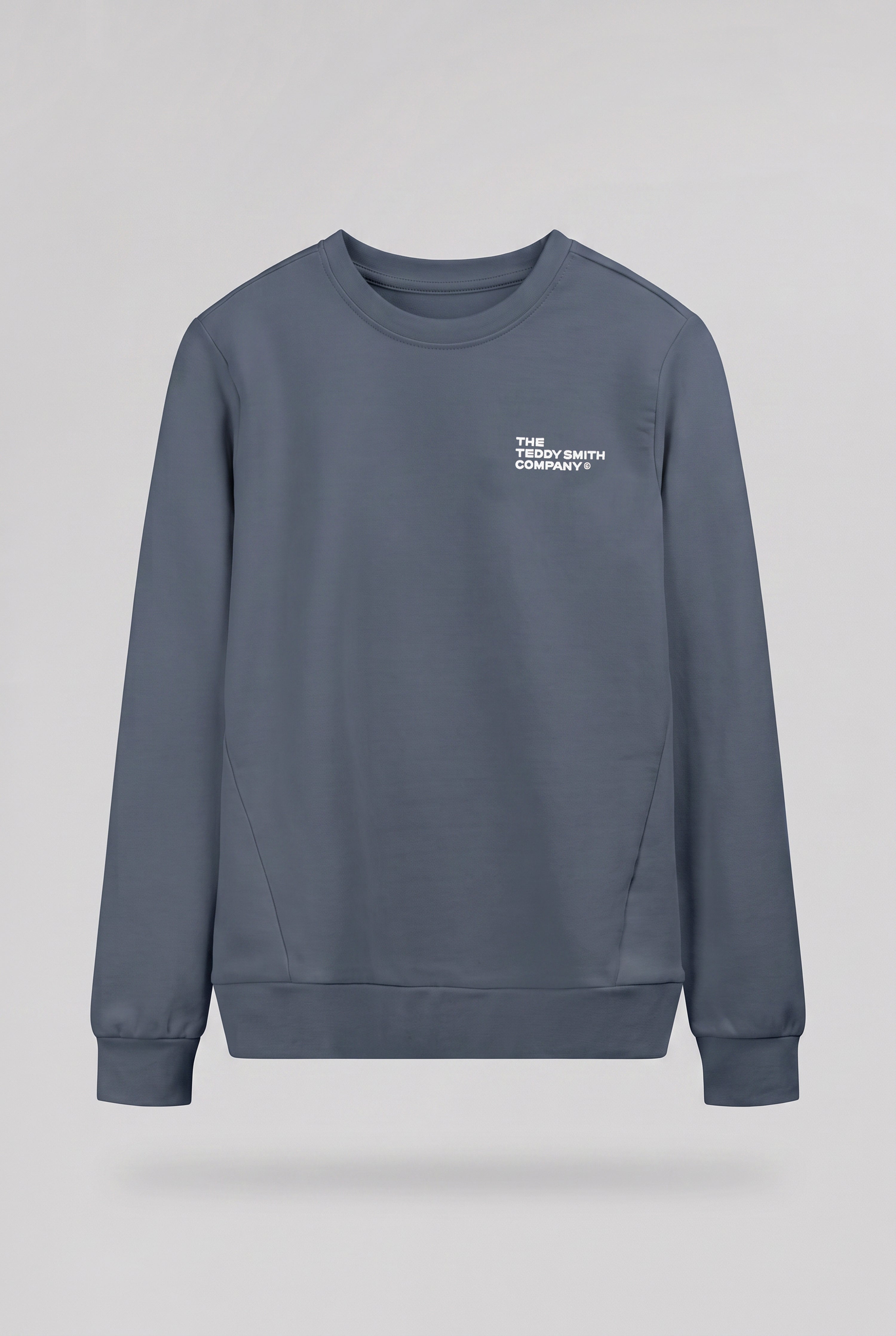 Teddy Smith S-Company RC JR sweat gris météore garçon