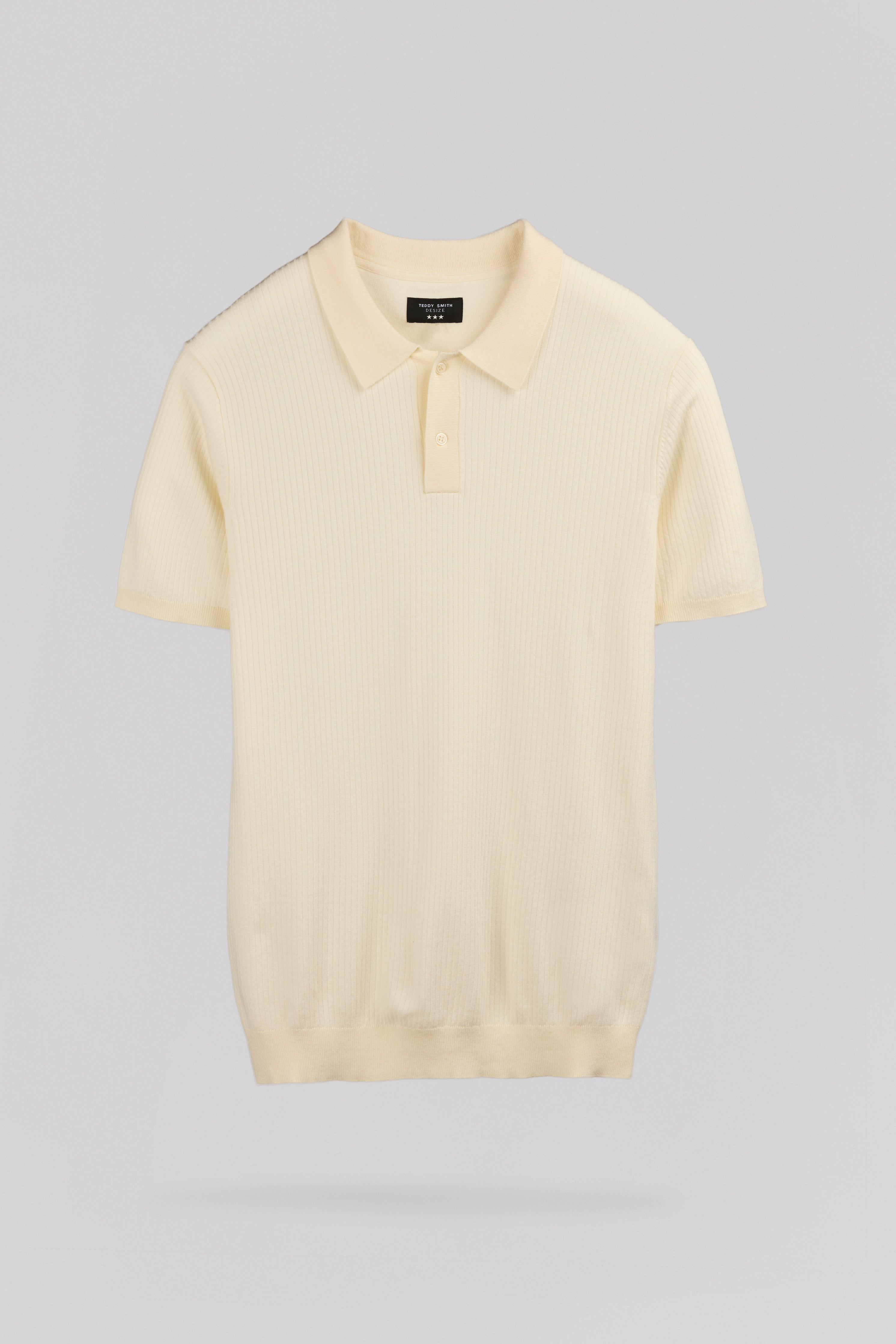 Teddy Smith P-Paul polo naturel côtelé homme