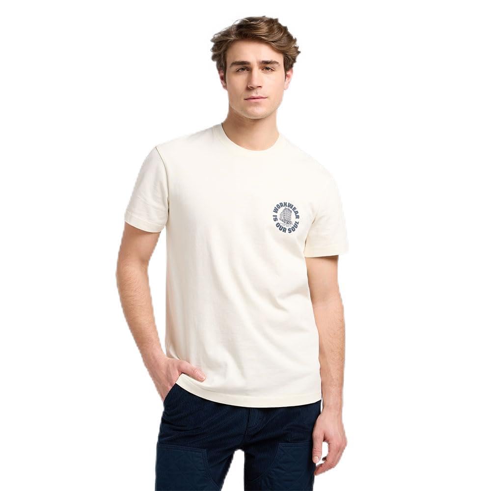 Lee Ww Graphic tee-shirt homme Oak Moss M coton