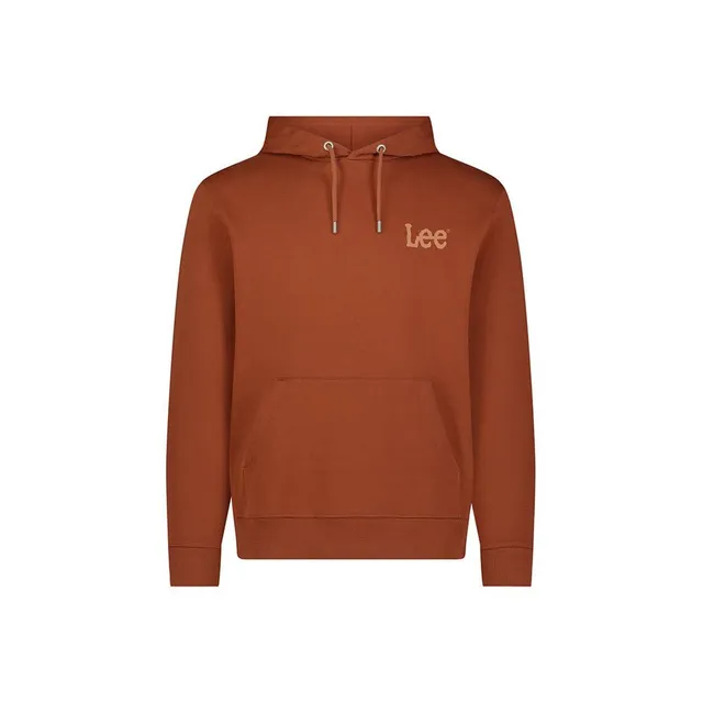 Lee Wobbly sweat homme Espresso à capuche molleton