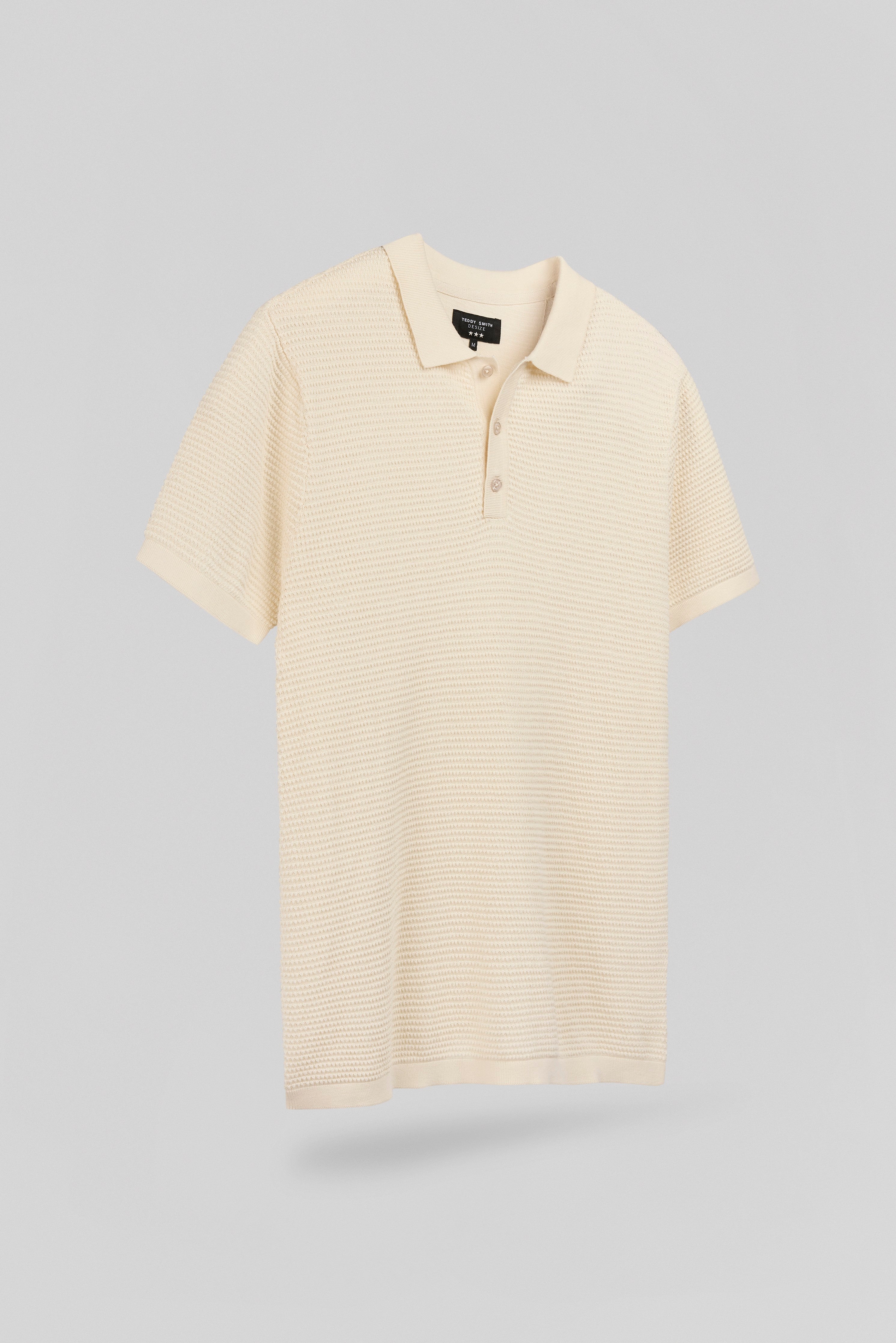 Teddy Smith P-Rio MC polo homme crème