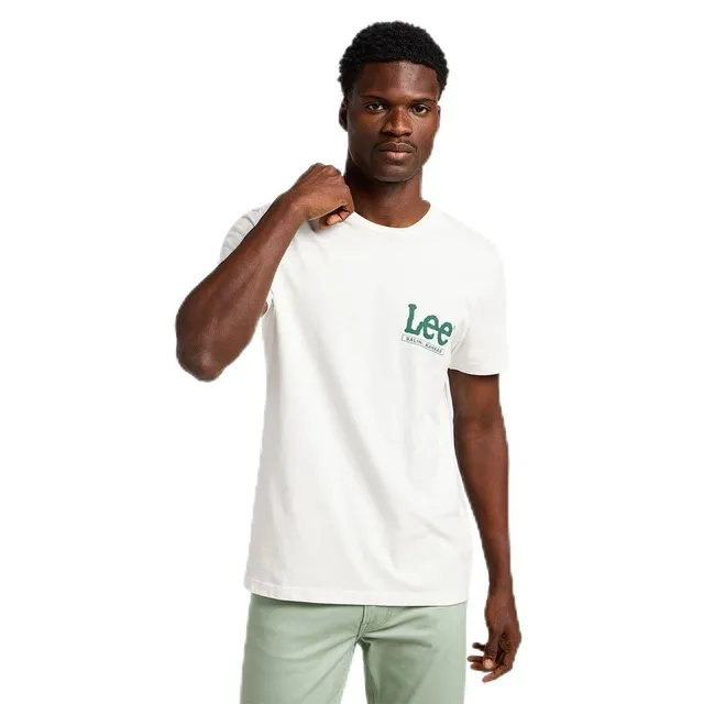 Lee SS Tee t-shirt homme écru coton