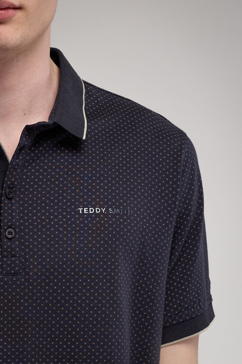 Teddy Smith Pasy 2 MC polo piqué dark navy homme