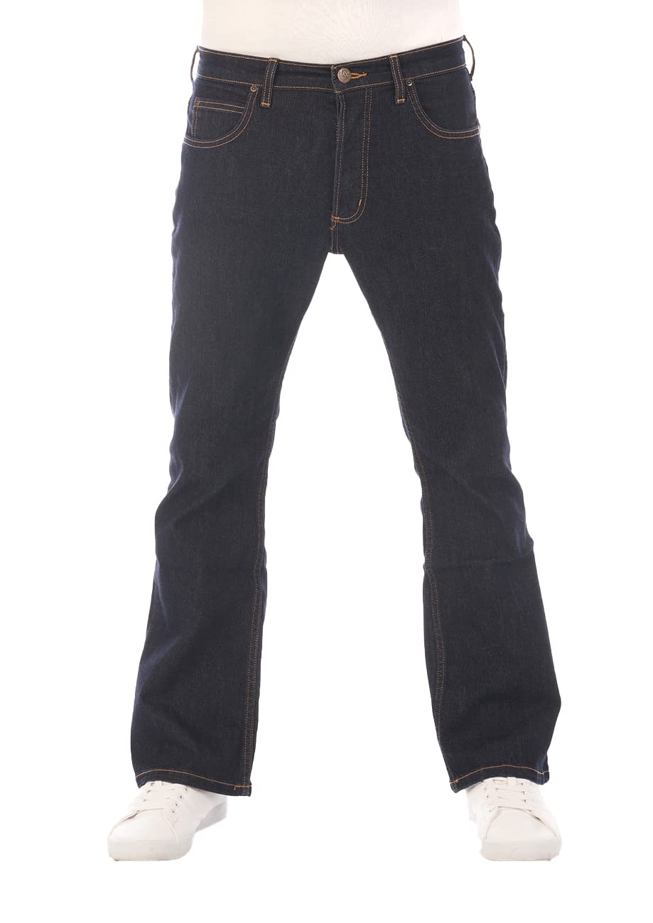 Lee Denver jean homme bootcut bleu denim stretch coton