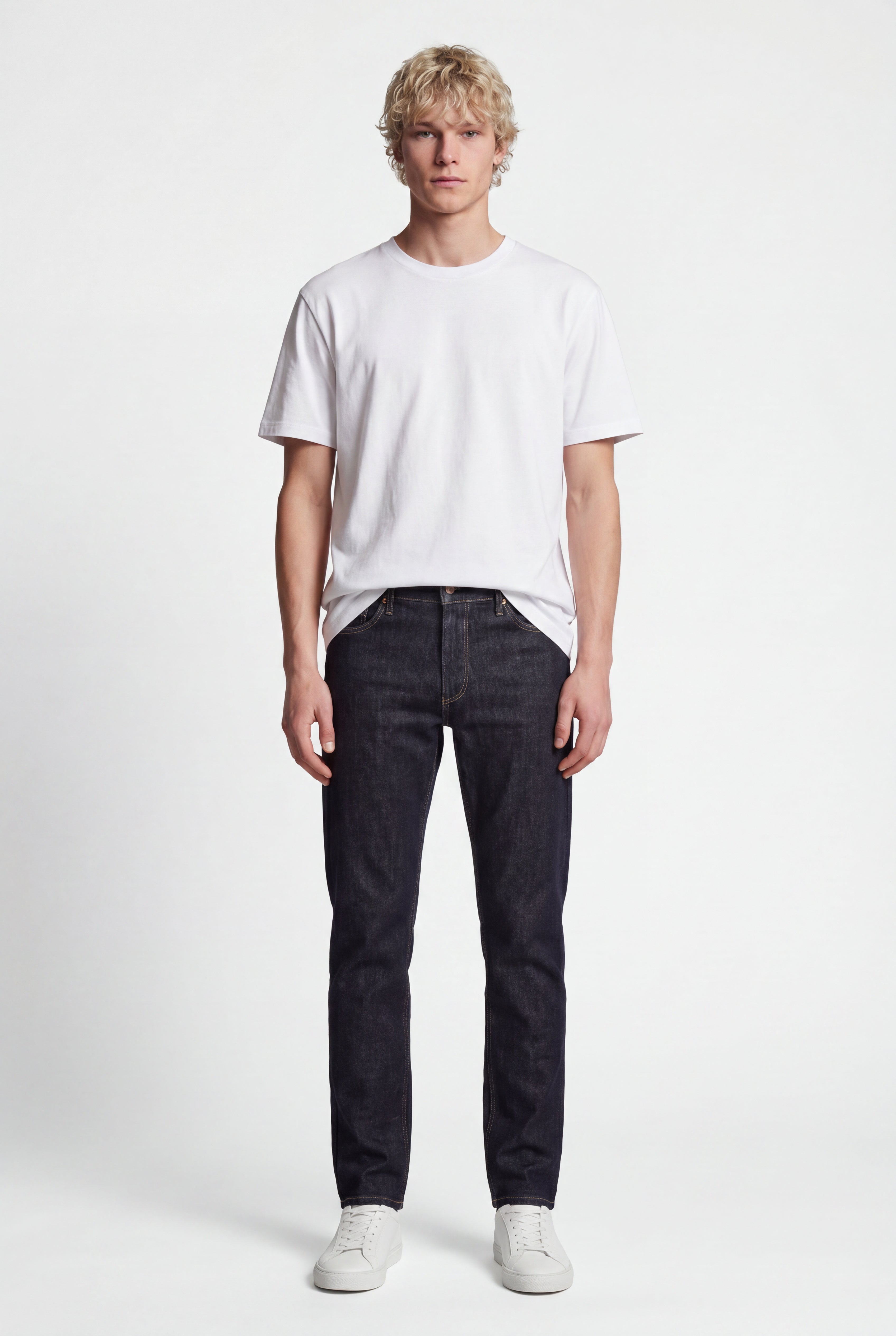Teddy Smith Rock Dual Move L32 Dark Blue jean homme slim