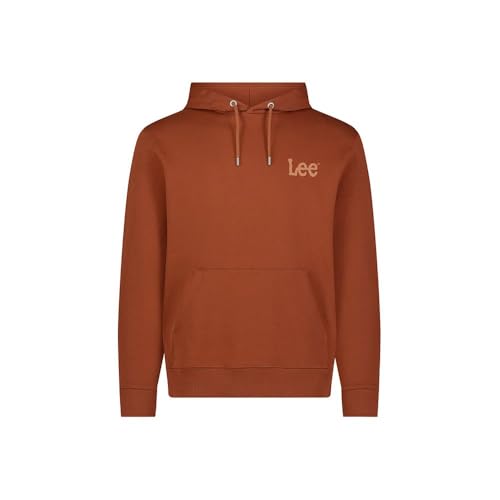 Lee Wobbly sweat homme Espresso à capuche molleton