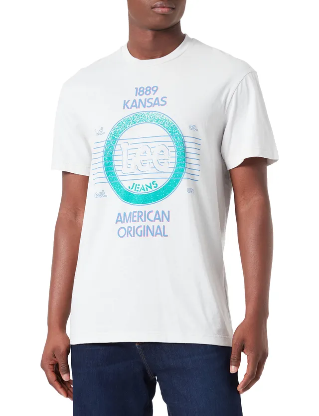 Lee 80S t-shirt homme taille S graphique