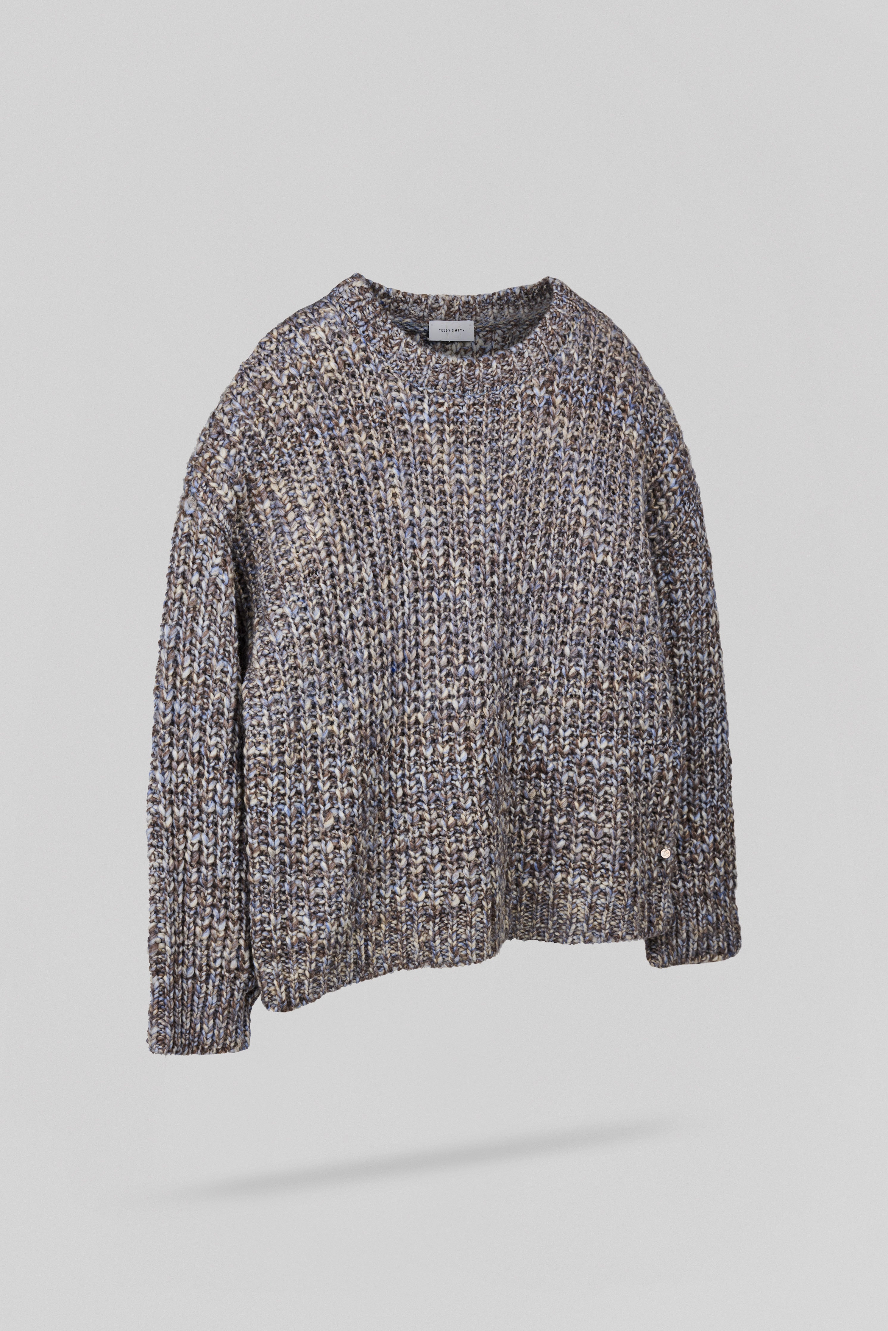 Teddy Smith P-Chloe pull femme chocolat chine alpaga