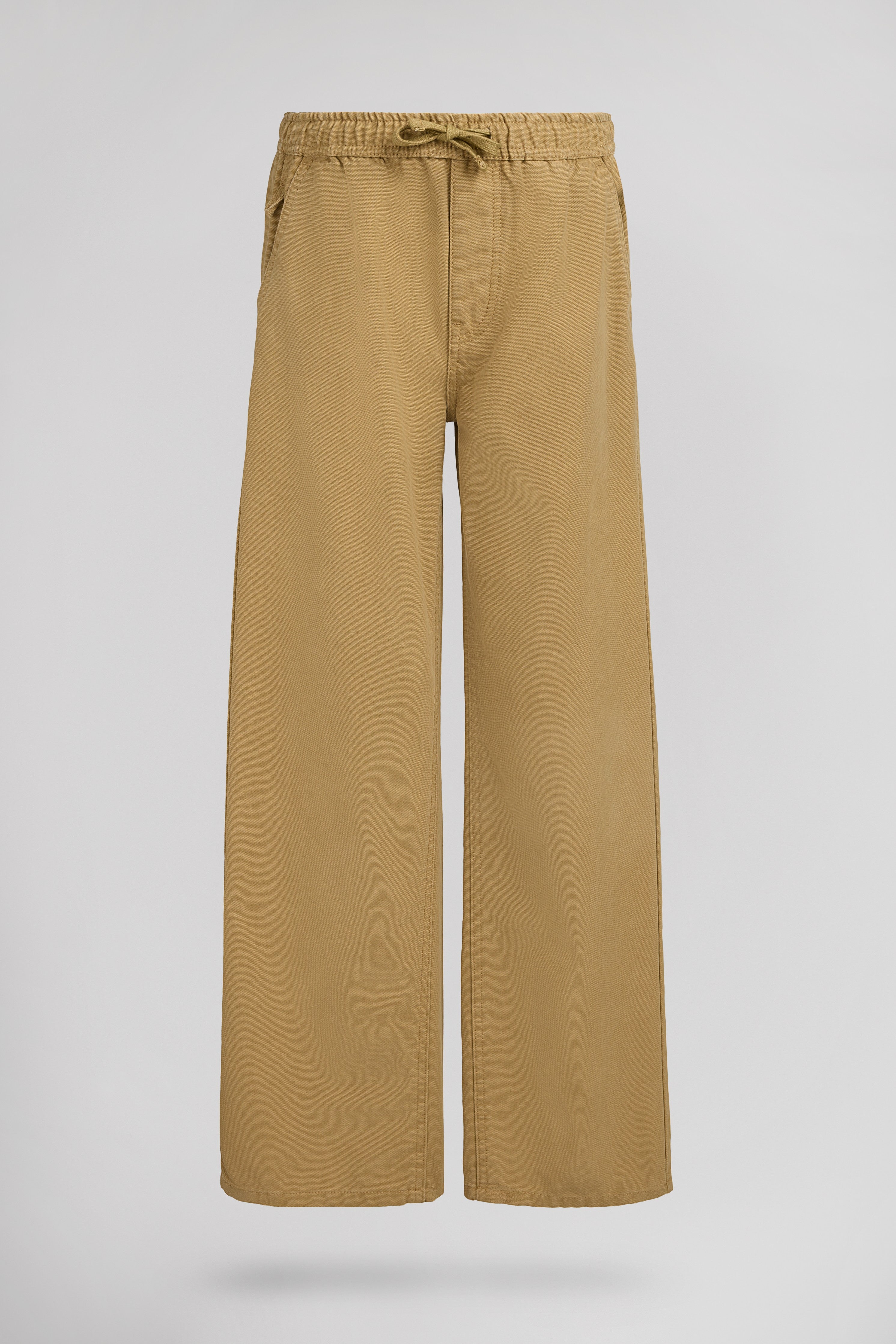 Teddy Smith P-Dexter Jr pantalon large beige coton