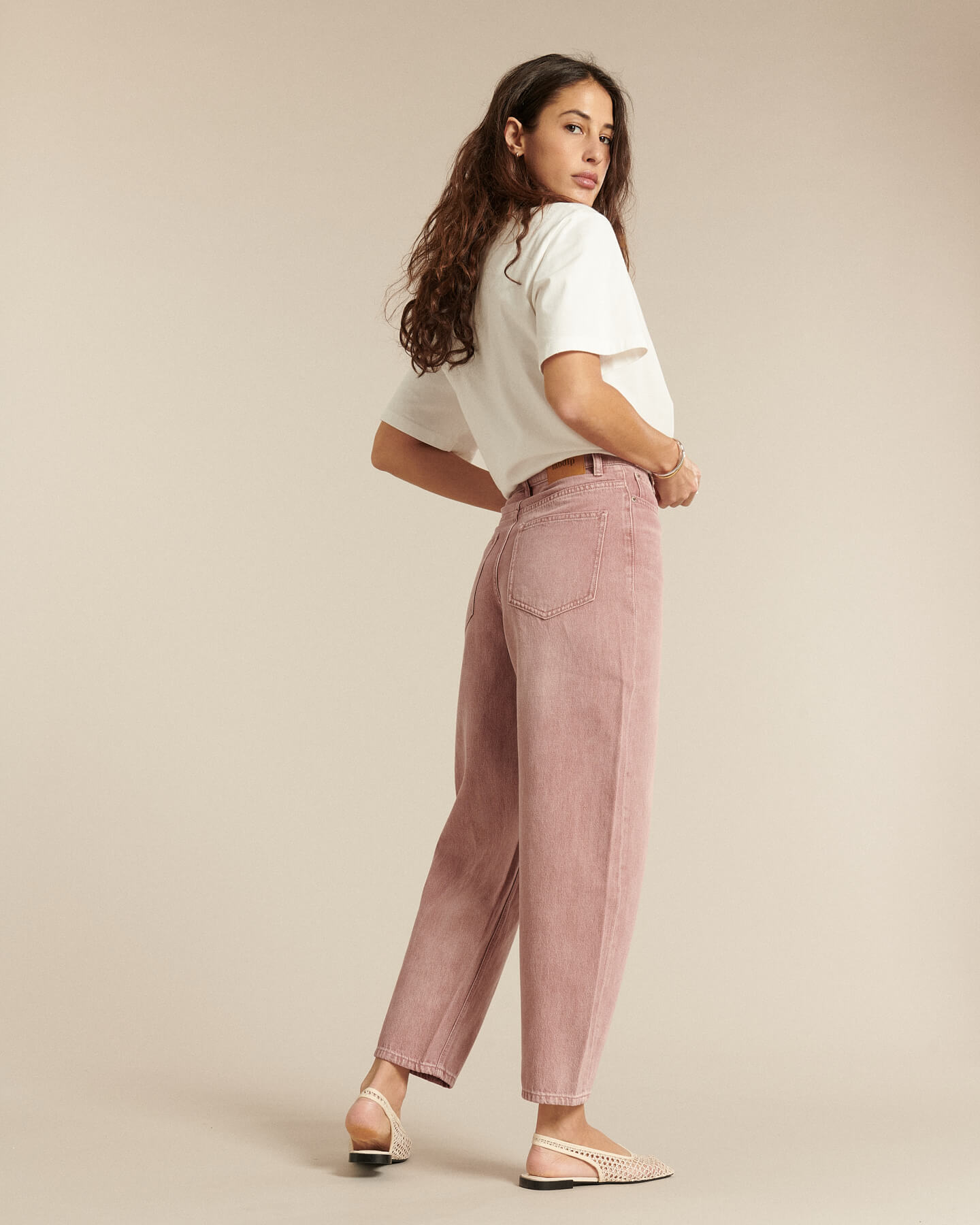 Labdip Jemma jean ballon femme Quartz lyocell