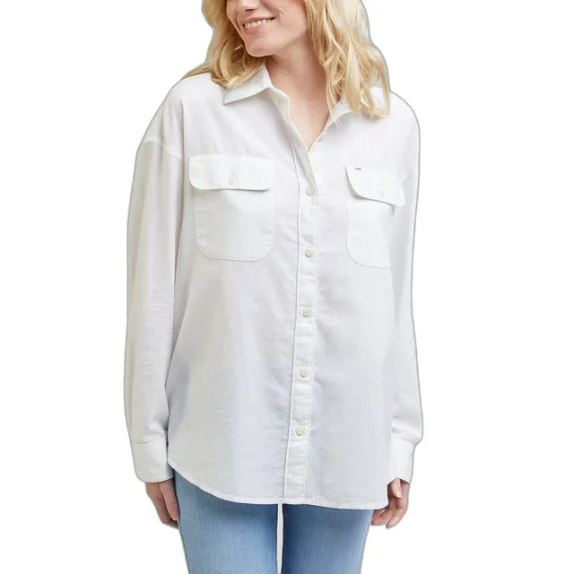 Lee Frontier t-shirt femme M coton col rond