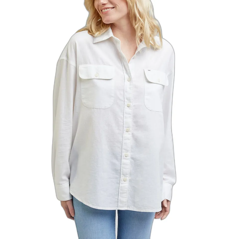 Lee Frontier t-shirt femme M coton col rond
