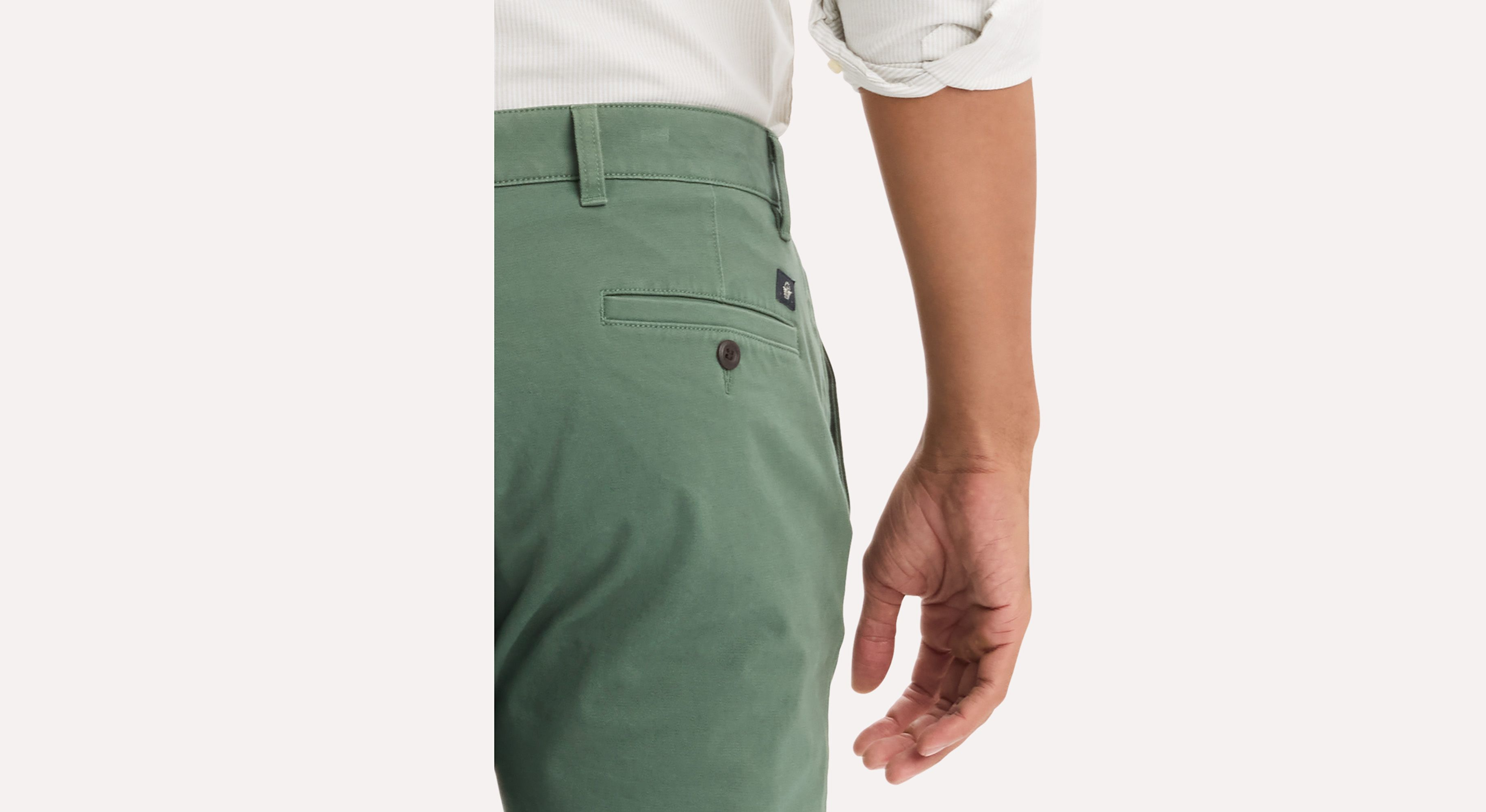Dockers Ultimate chino skinny homme vert stretch