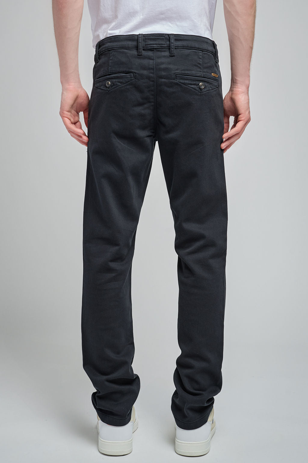 Teddy Smith Pallas Sweat Dyed chino slim bleu marine