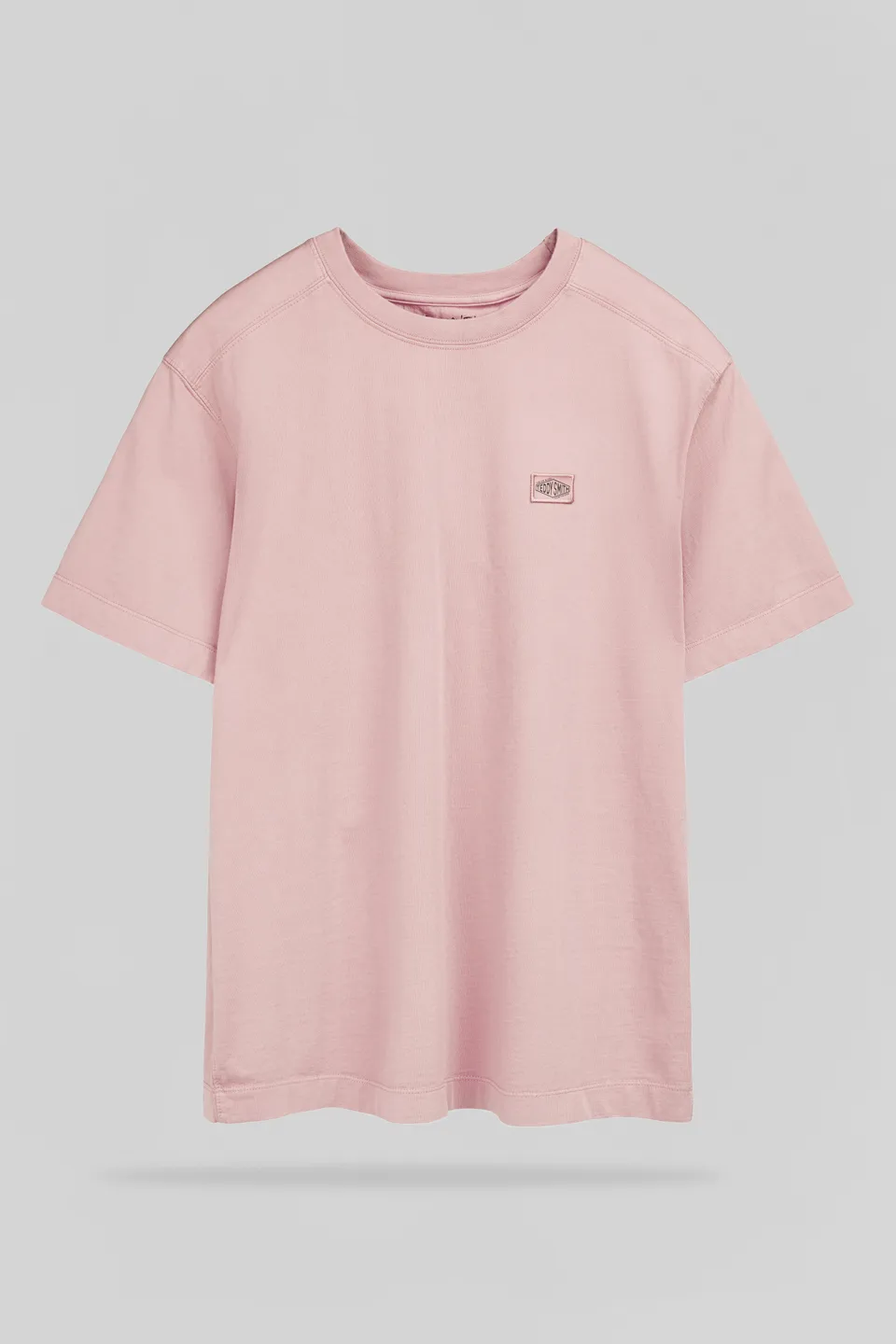 Teddy Smith T-Nateo MC t-shirt rose pastel homme délavé