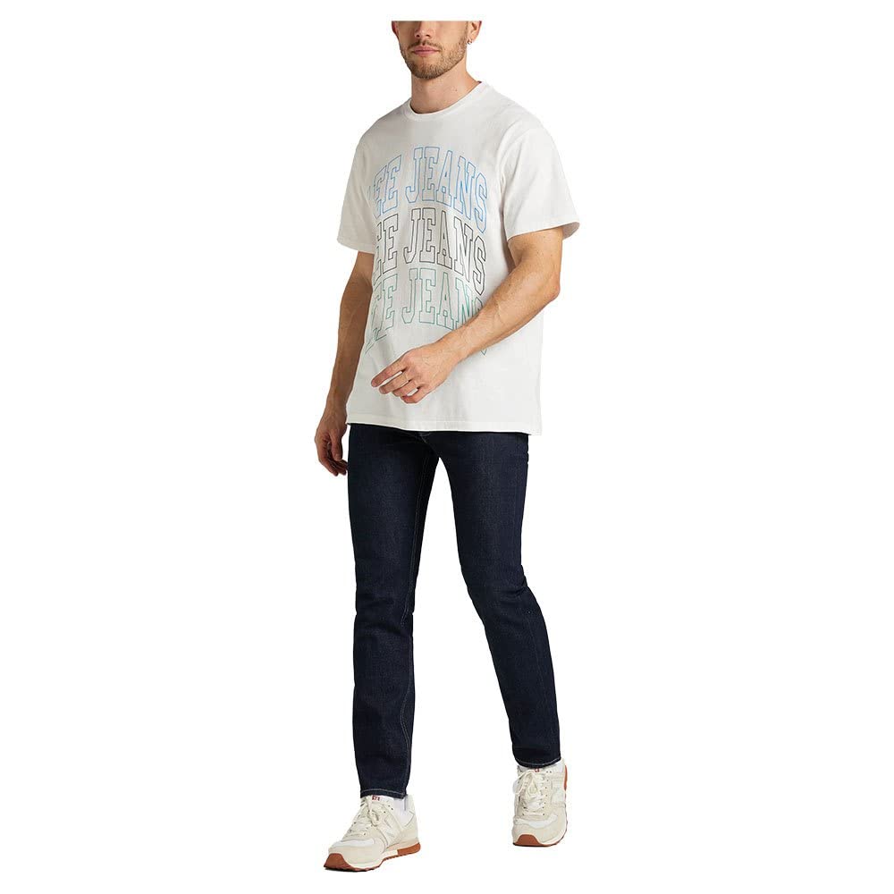 Lee College Tee t-shirt homme écru S