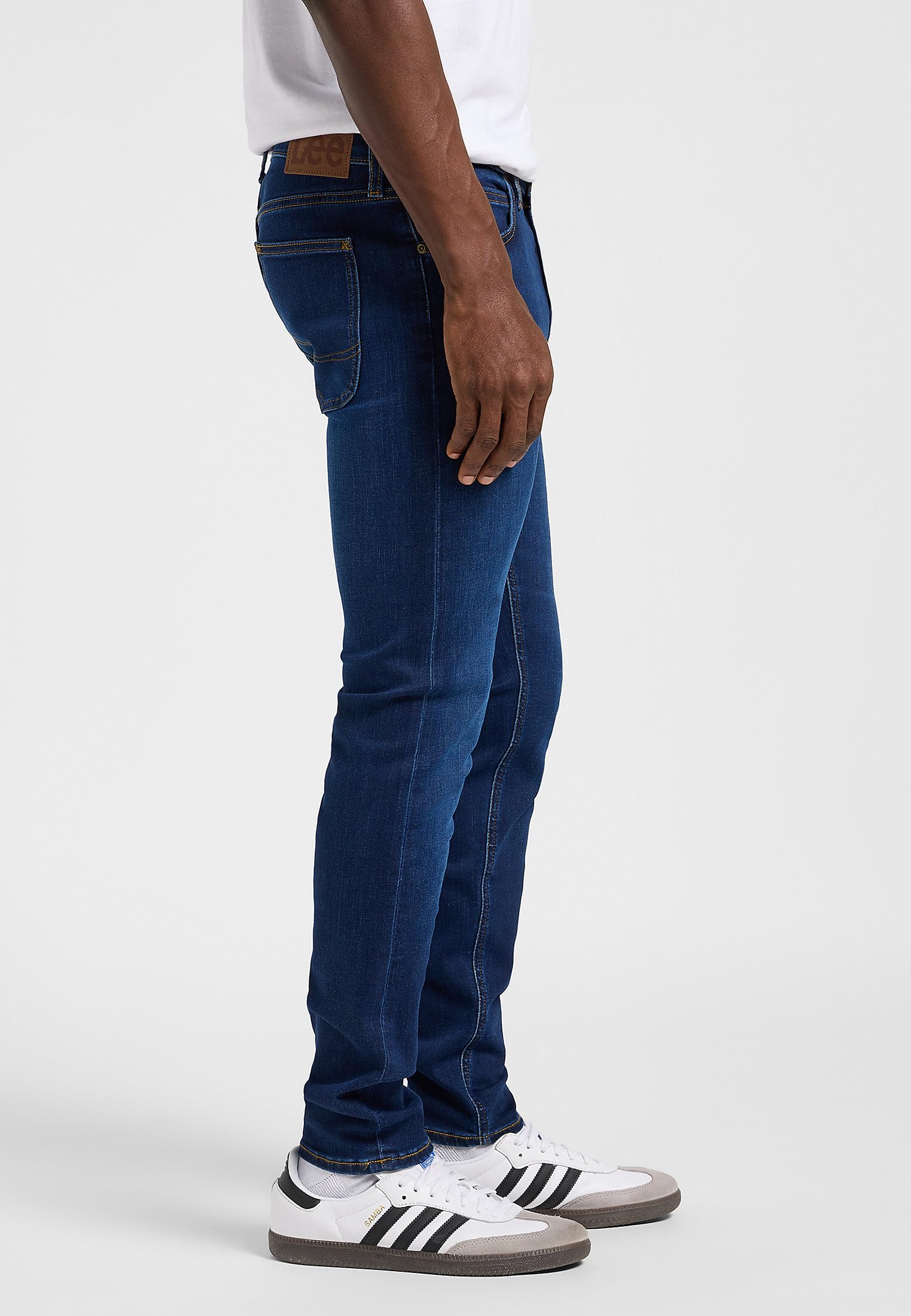 Lee Malone jean homme skinny Clipper denim stretch