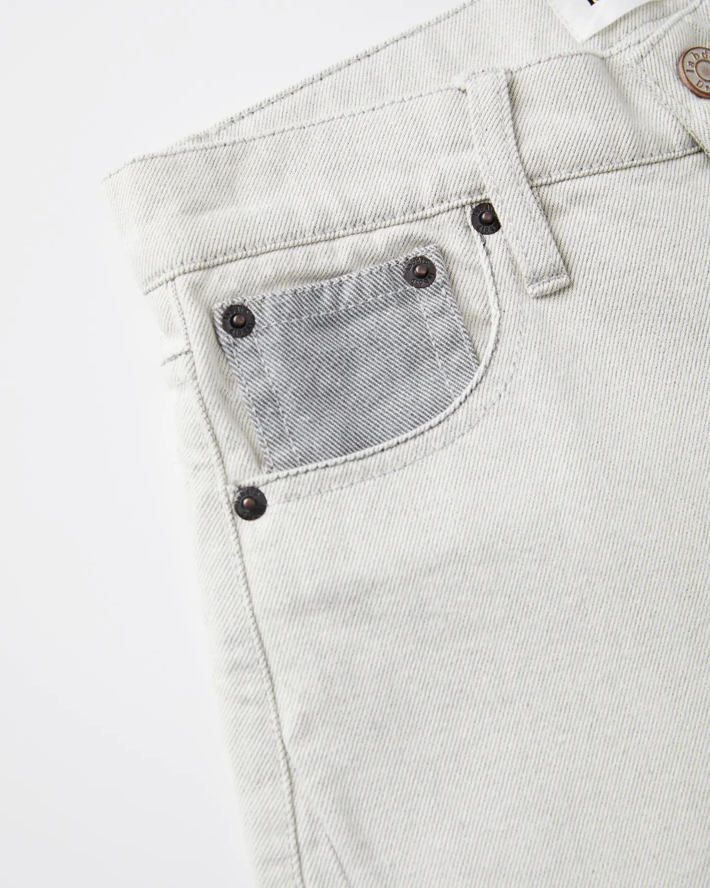 Labdip Osaka Jean Ballon Femme Undyed Granit Coton