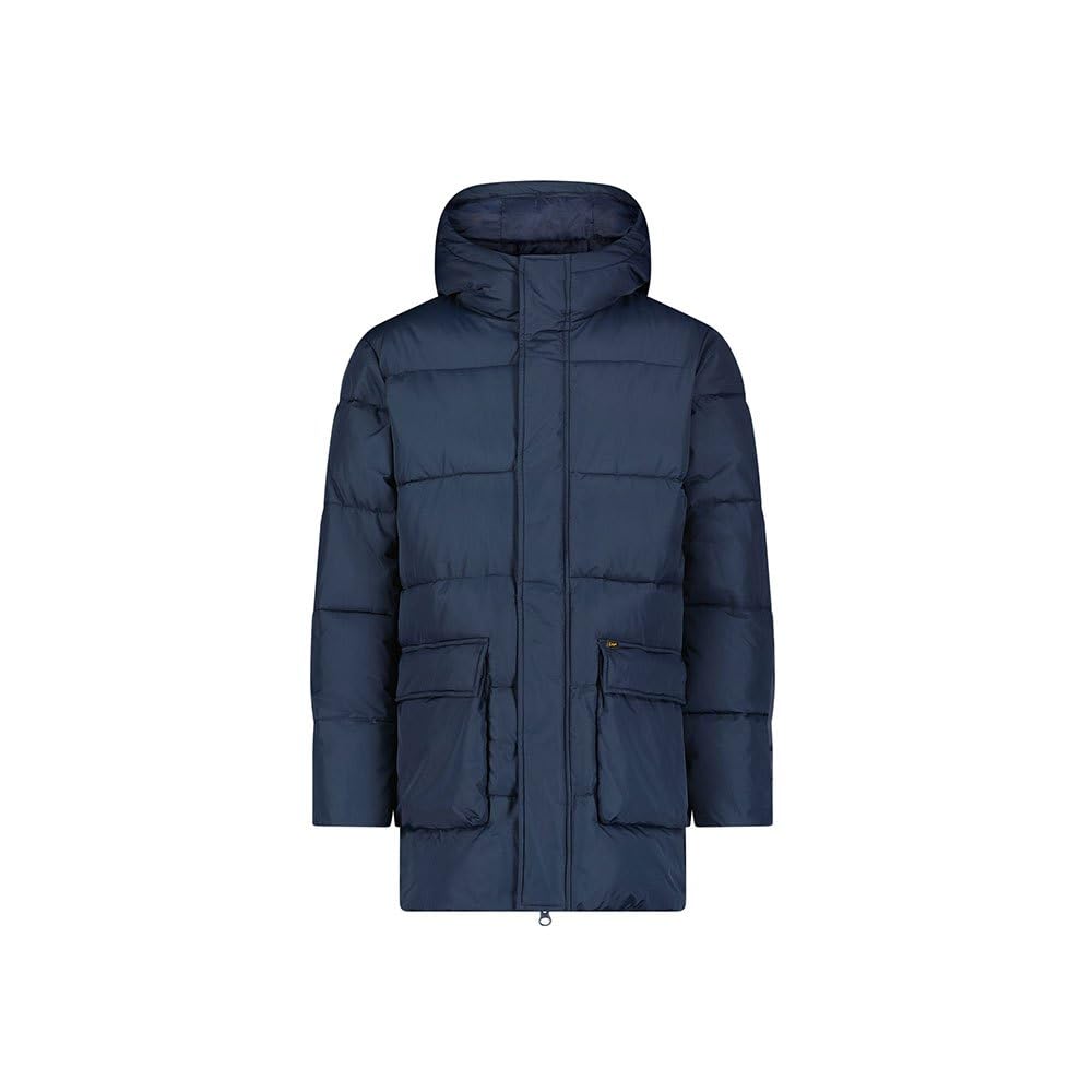 Lee Long Puffer Jacket veste longue homme noir matelassée