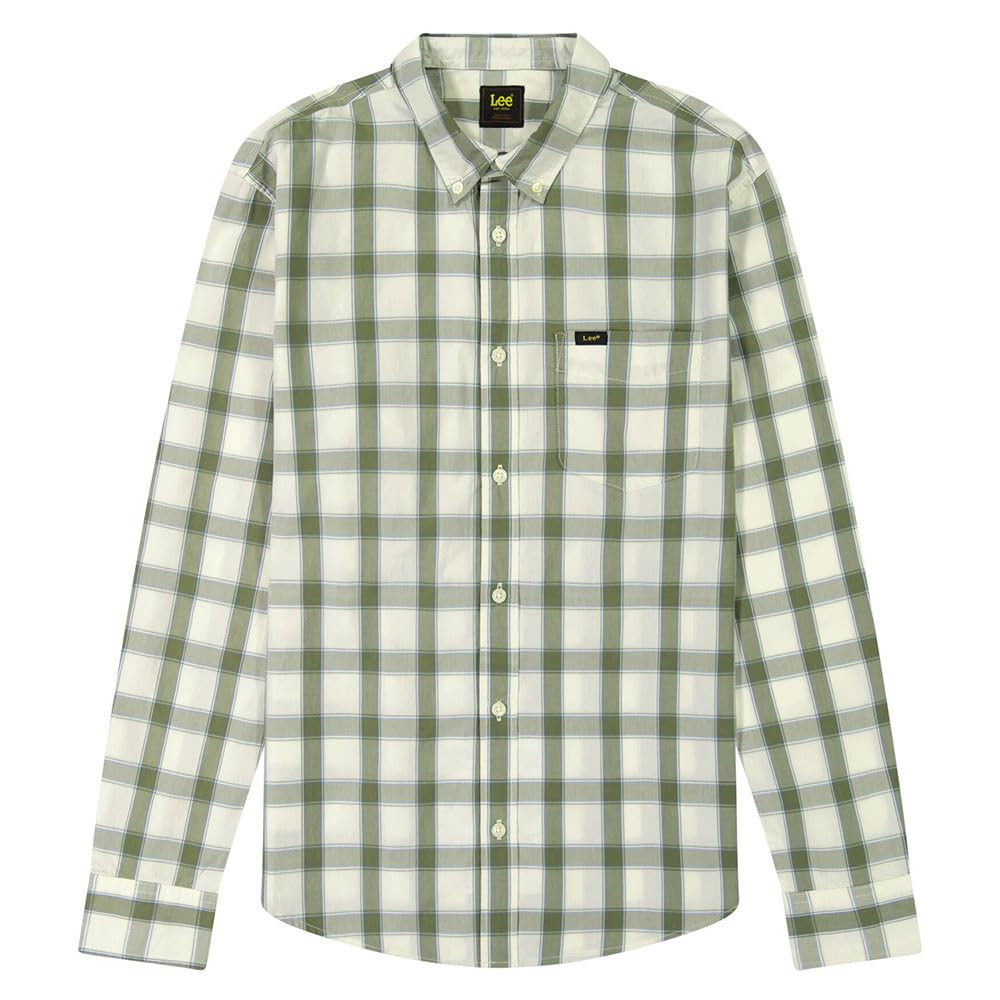 Lee Button Down Chemise Homme Lakeside Wash Taille XL