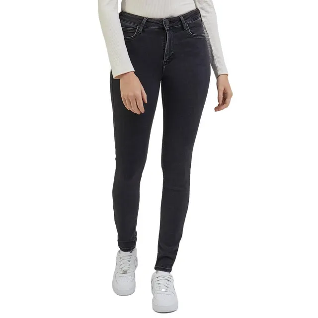 Lee Foreverfit jean femme noir délavé en denim