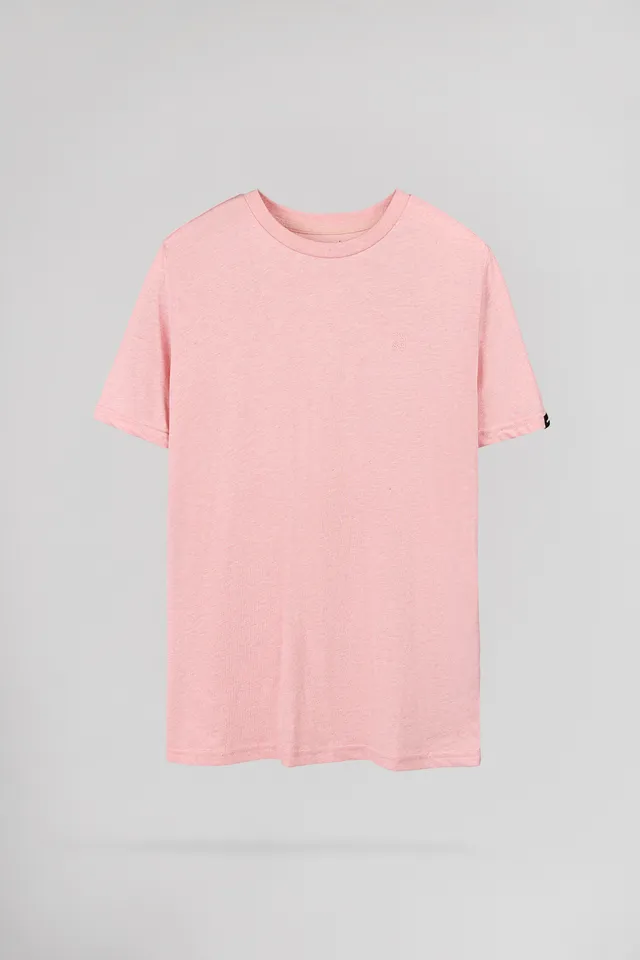 Teddy Smith T-Narvik MC t-shirt rose homme