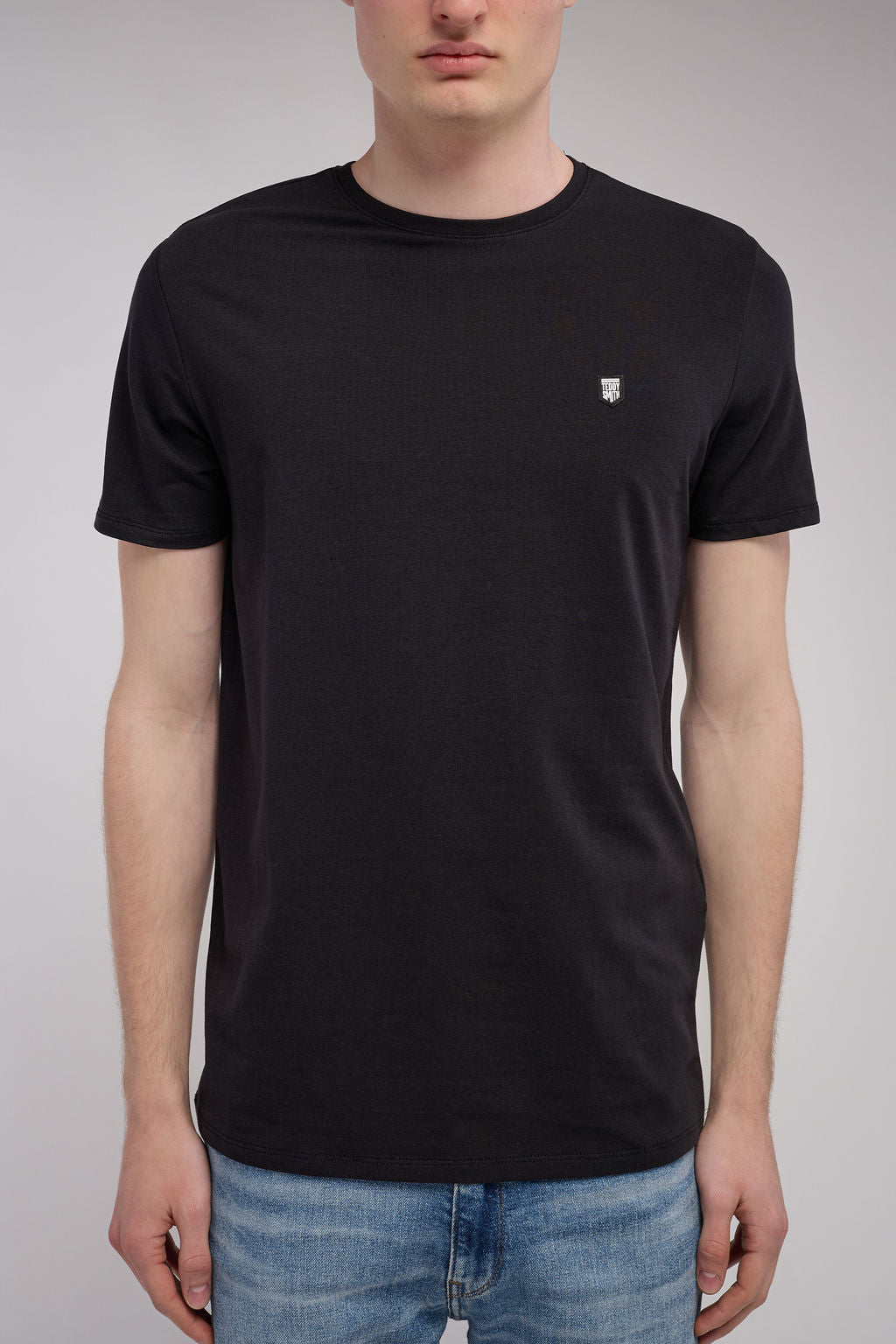 Teddy Smith T-Taho t-shirt charbon col rond
