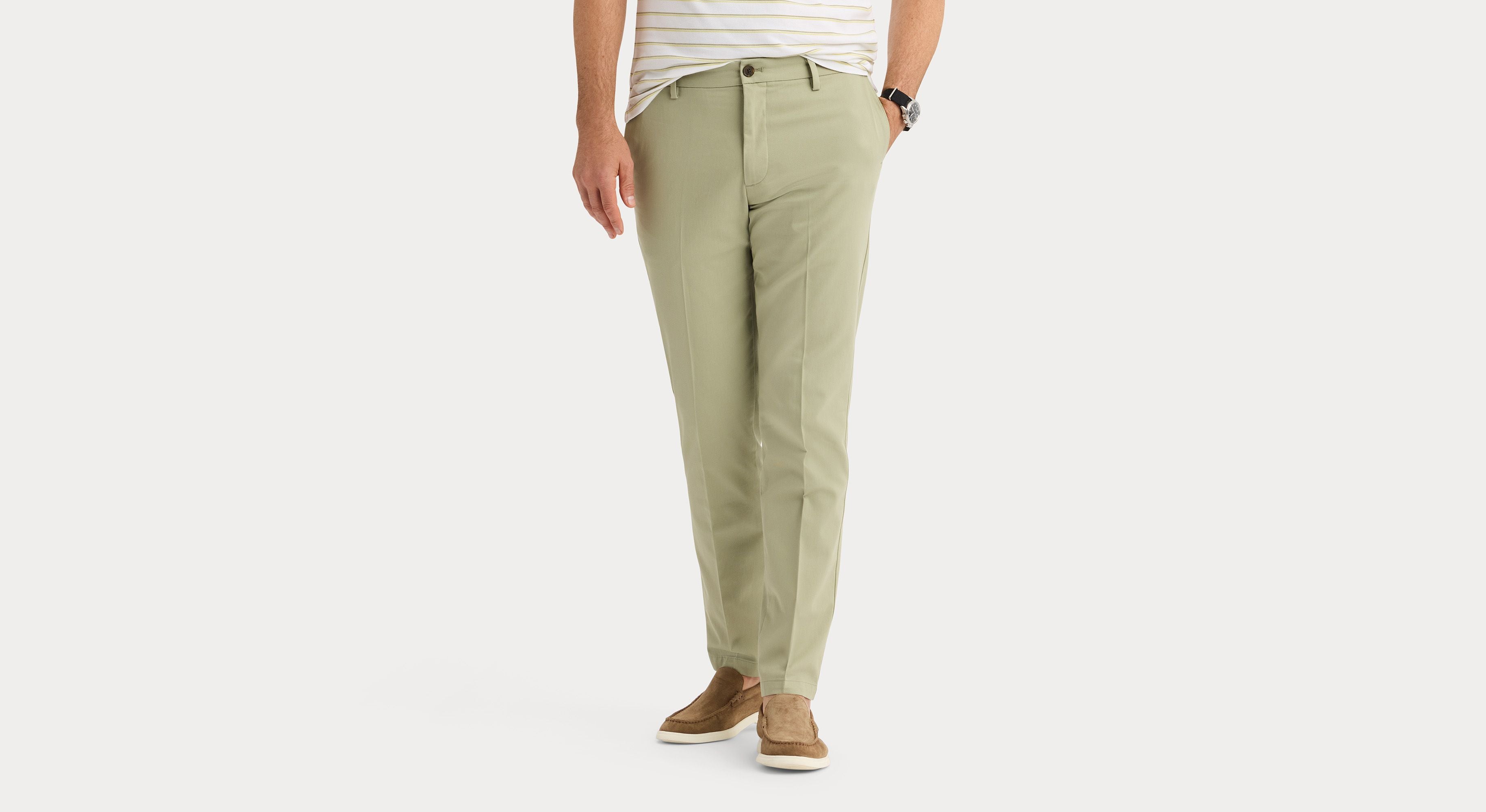Dockers Signature Iron Free pantalon vert slim