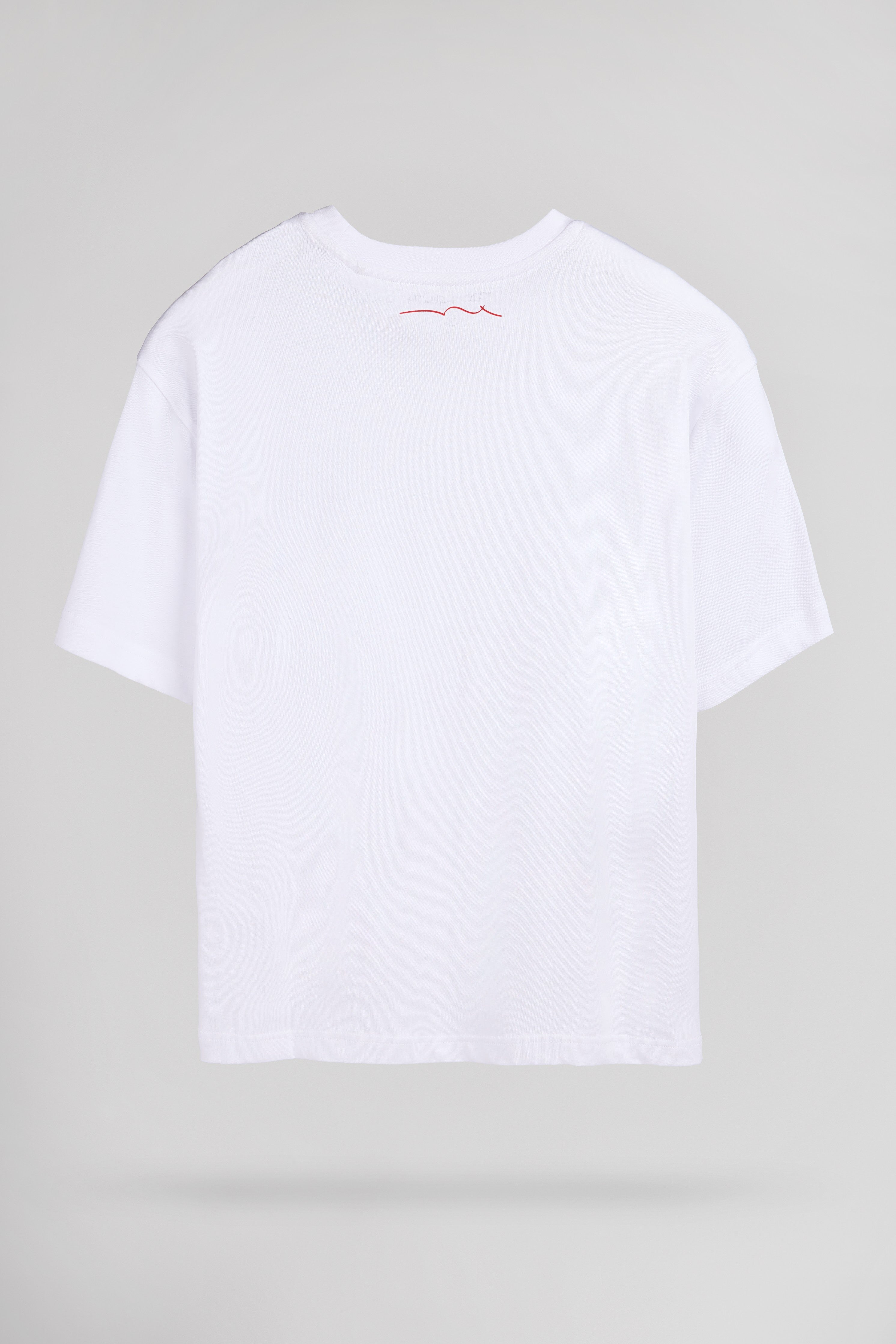 Teddy Smith T-Lab MC JR t-shirt blanc enfant