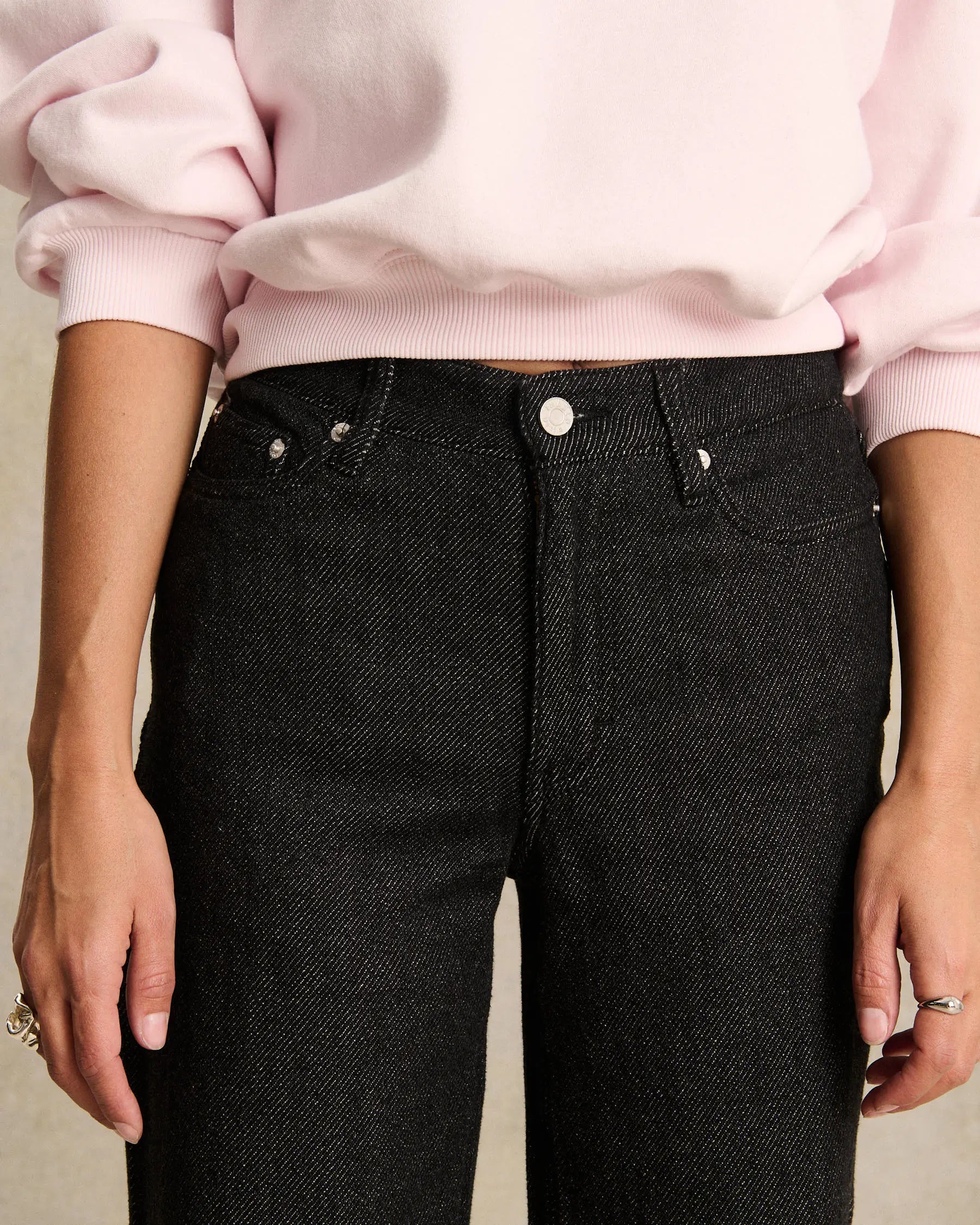 Labdip Suffren Denim 3D Dark Grey jean droit long