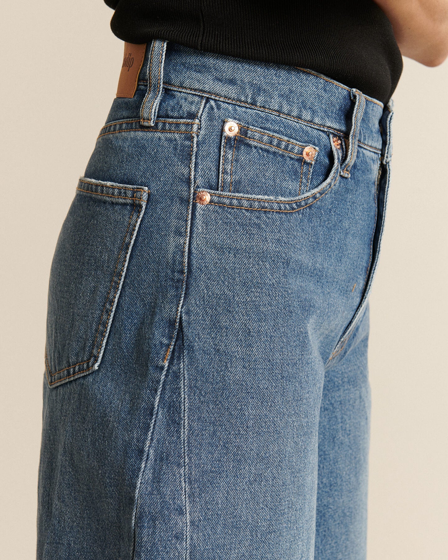 Labdip Osaka Jean Ballon Femme Ash Blue 12,75 oz