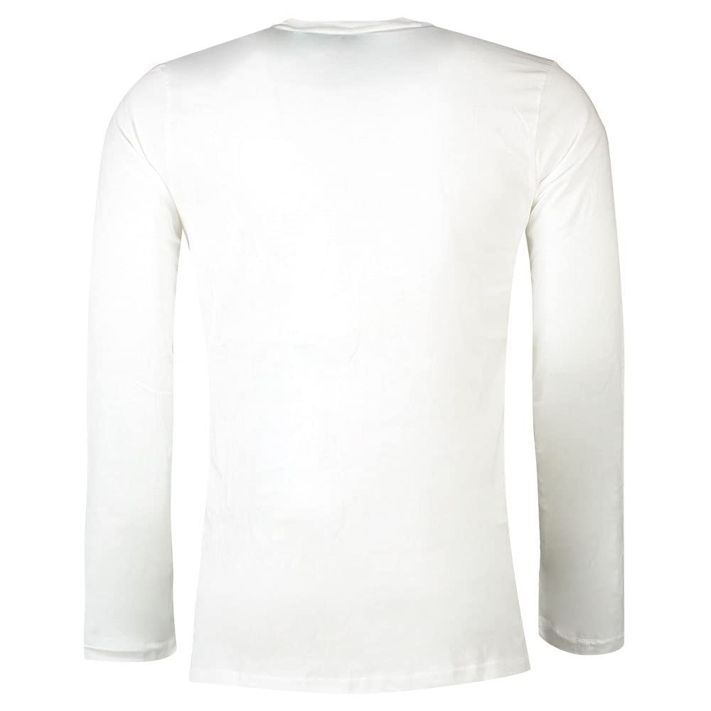 Lee Twin Pack Crew Tee-shirt homme slim blanc lot 2