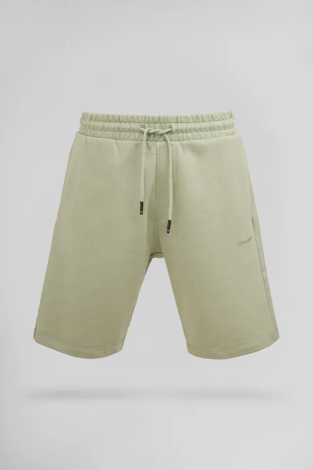 Teddy Smith S-Narky short homme vert sauge molleton